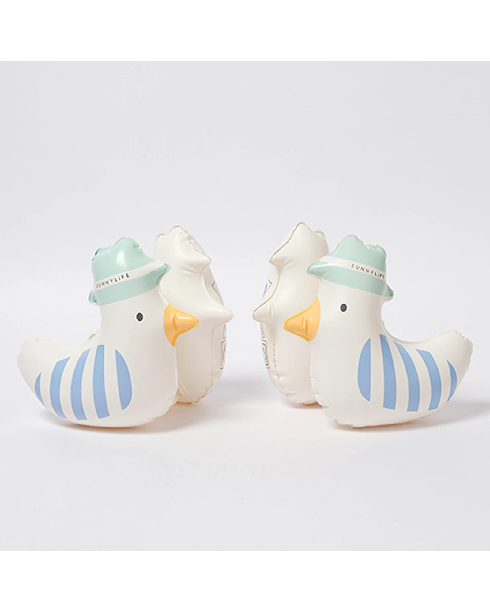 Sunnylife Kids Inflatable Arm Bands Sammy the Seagull Blue Stripe - Image 2