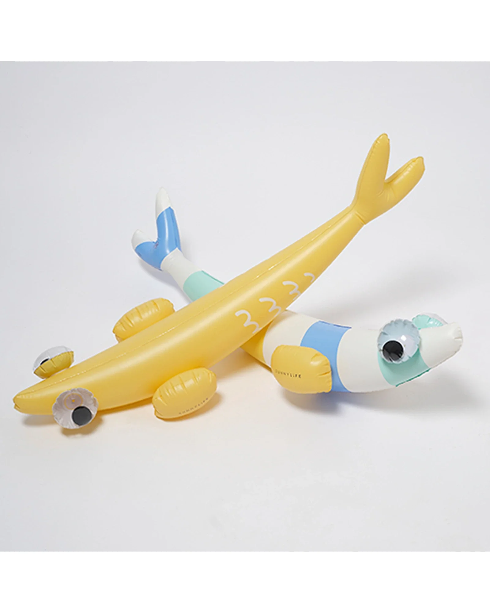 Sunnylife Kids Inflatable Noodle Finn the Fish Multi Set of 2 - Image 2