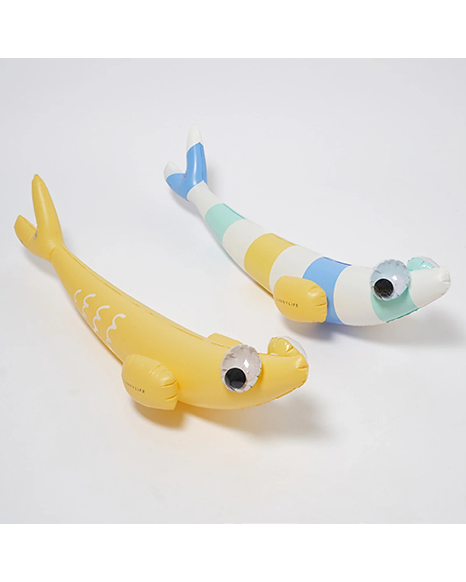 Sunnylife Kids Inflatable Noodle Finn the Fish Multi Set of 2 - Image 8