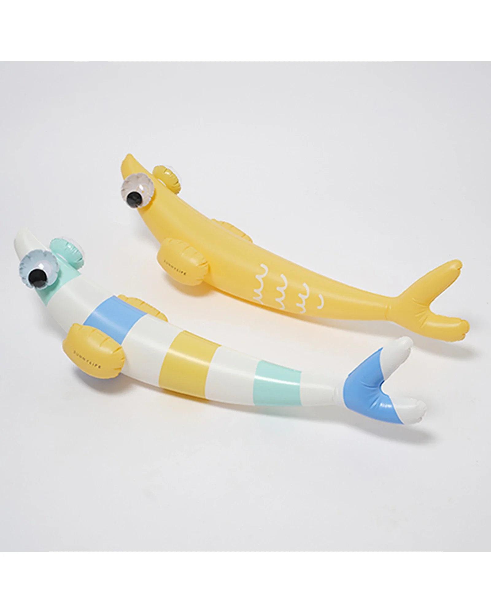 Sunnylife Kids Inflatable Noodle Finn the Fish Multi Set of 2 - Image 9