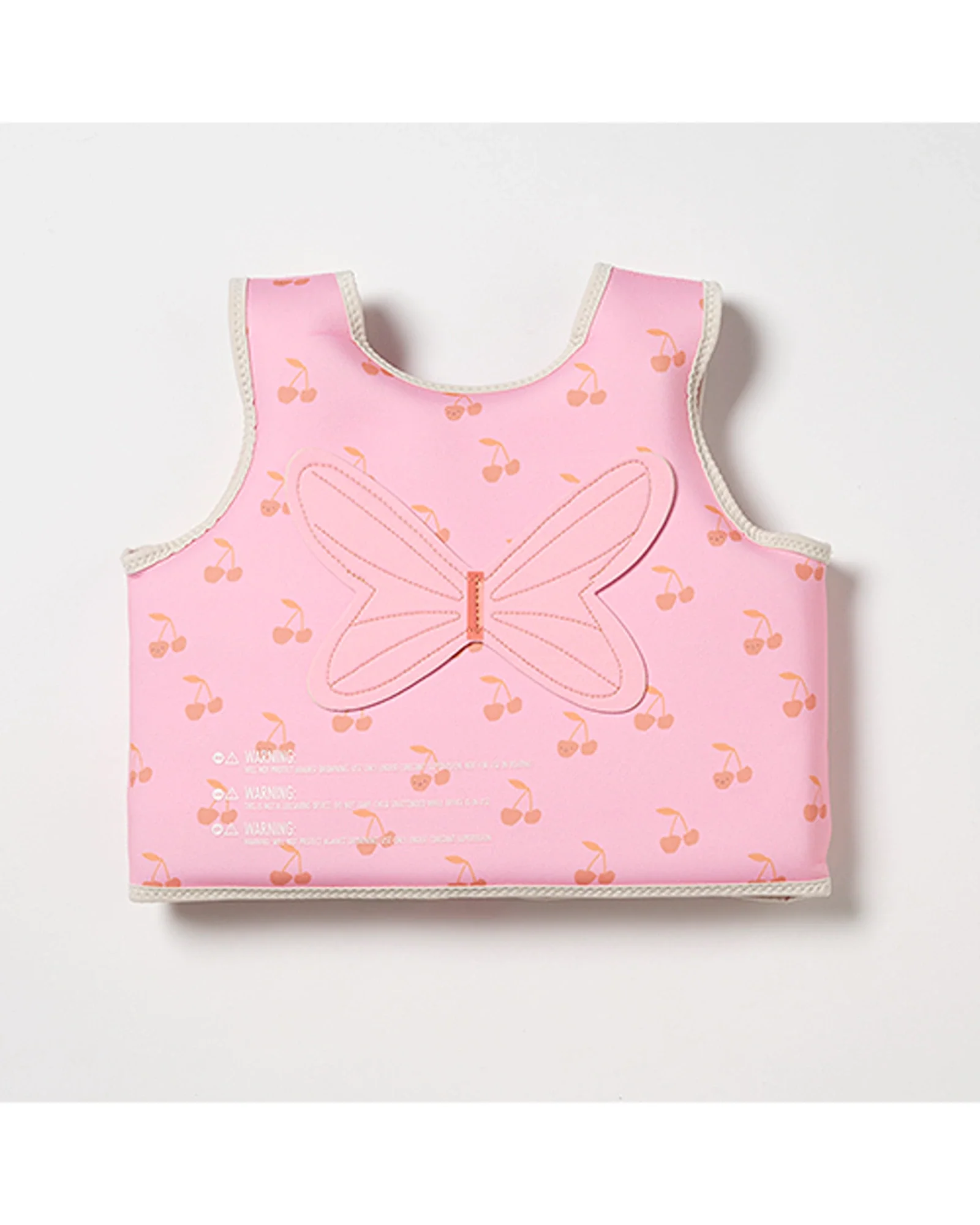 Sunnylife Kids Swim Vest 3-6 Cotton Candy Cherry - Image 3