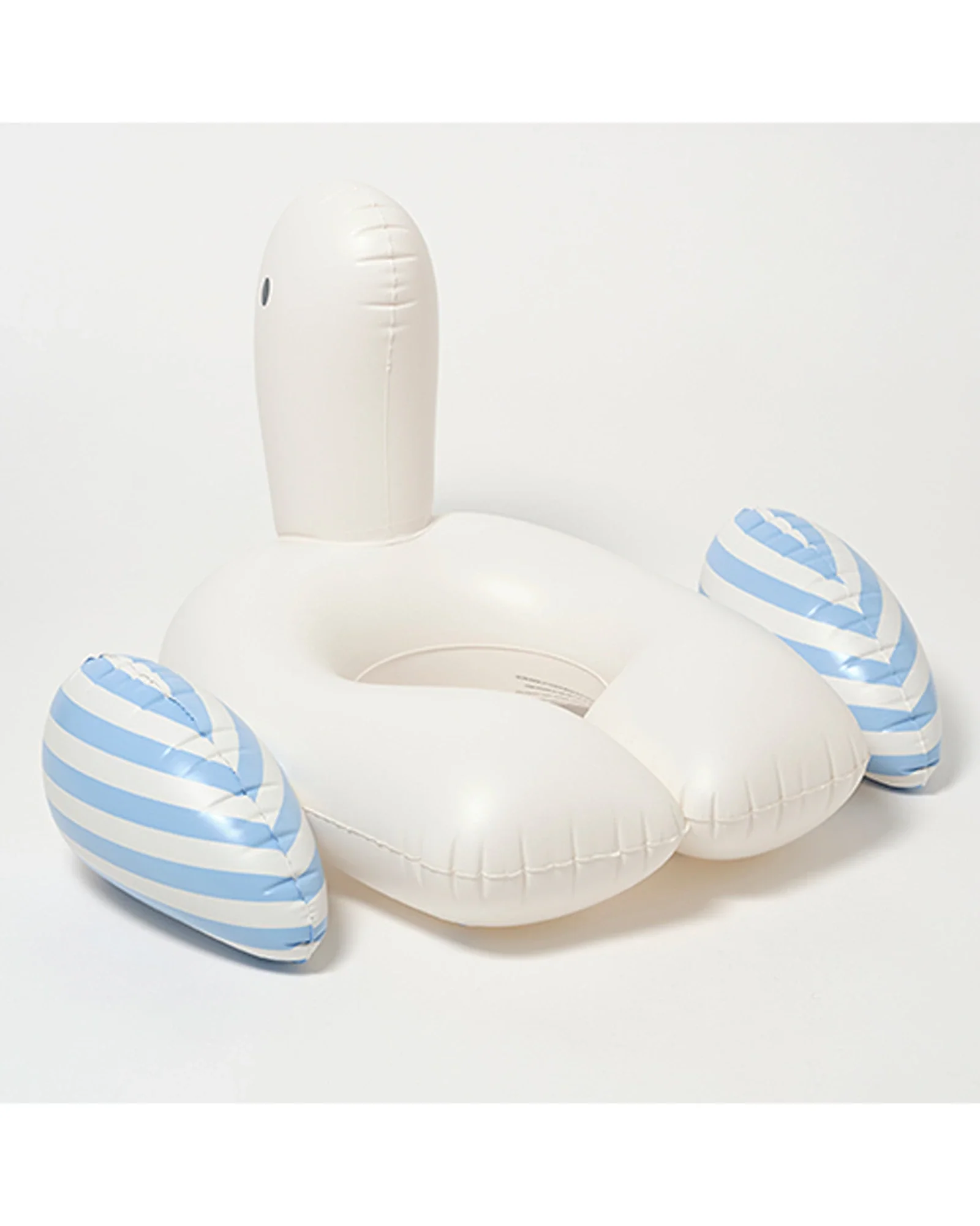 Sunnylife Kids Tube Pool Ring Sammy the Seagull Blue Stripe - Image 5