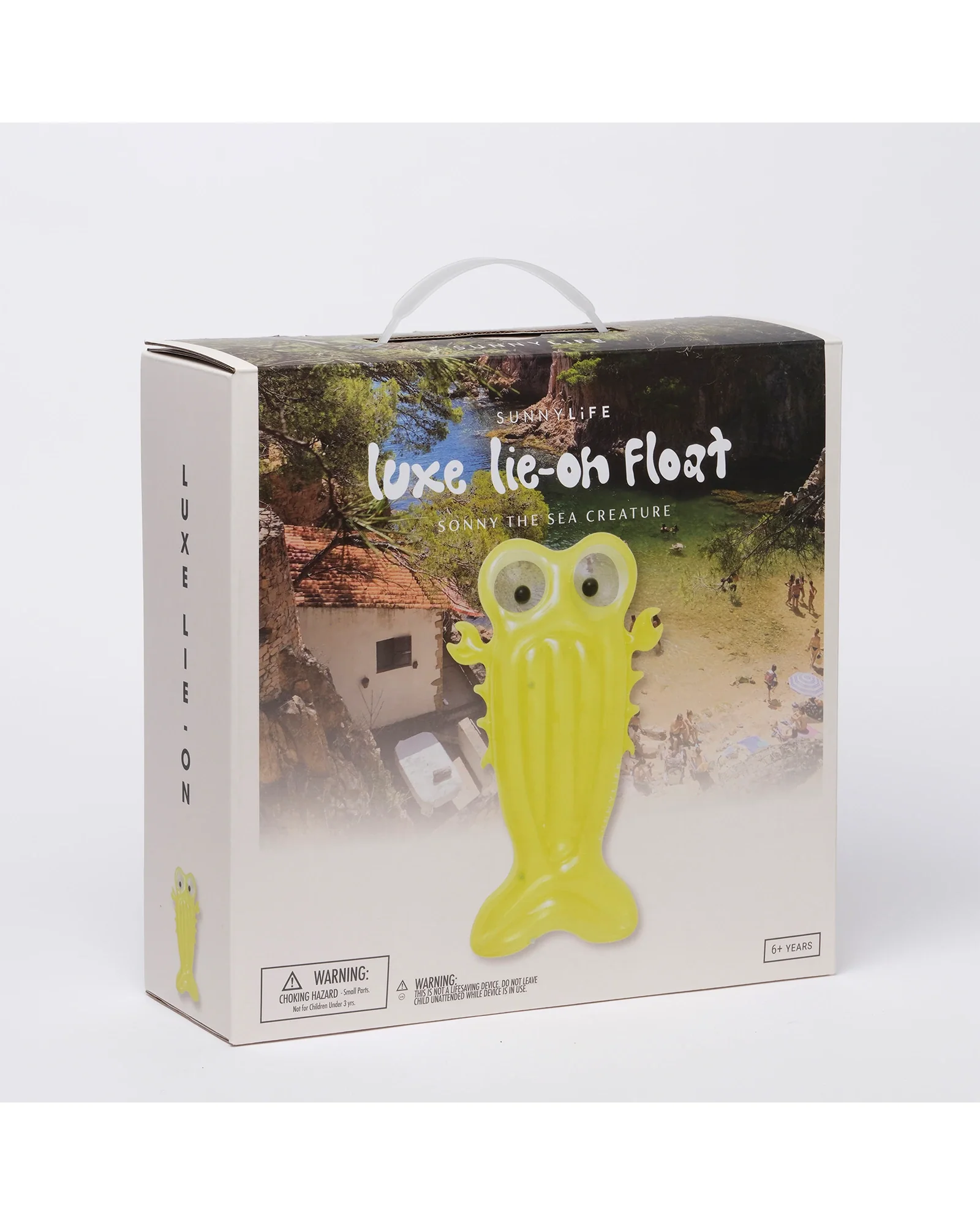 Sunnylife Luxe Lie On Float Sonny the Sea Creature Citrus - Image 10