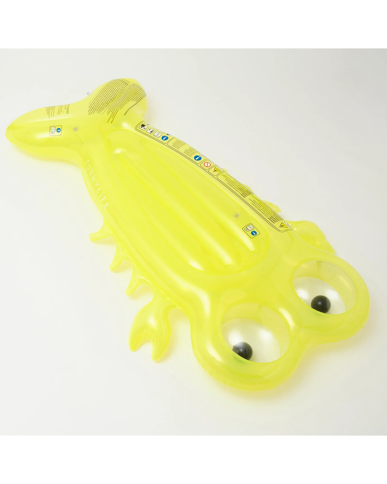 Sunnylife Luxe Lie On Float Sonny the Sea Creature Citrus - Image 5