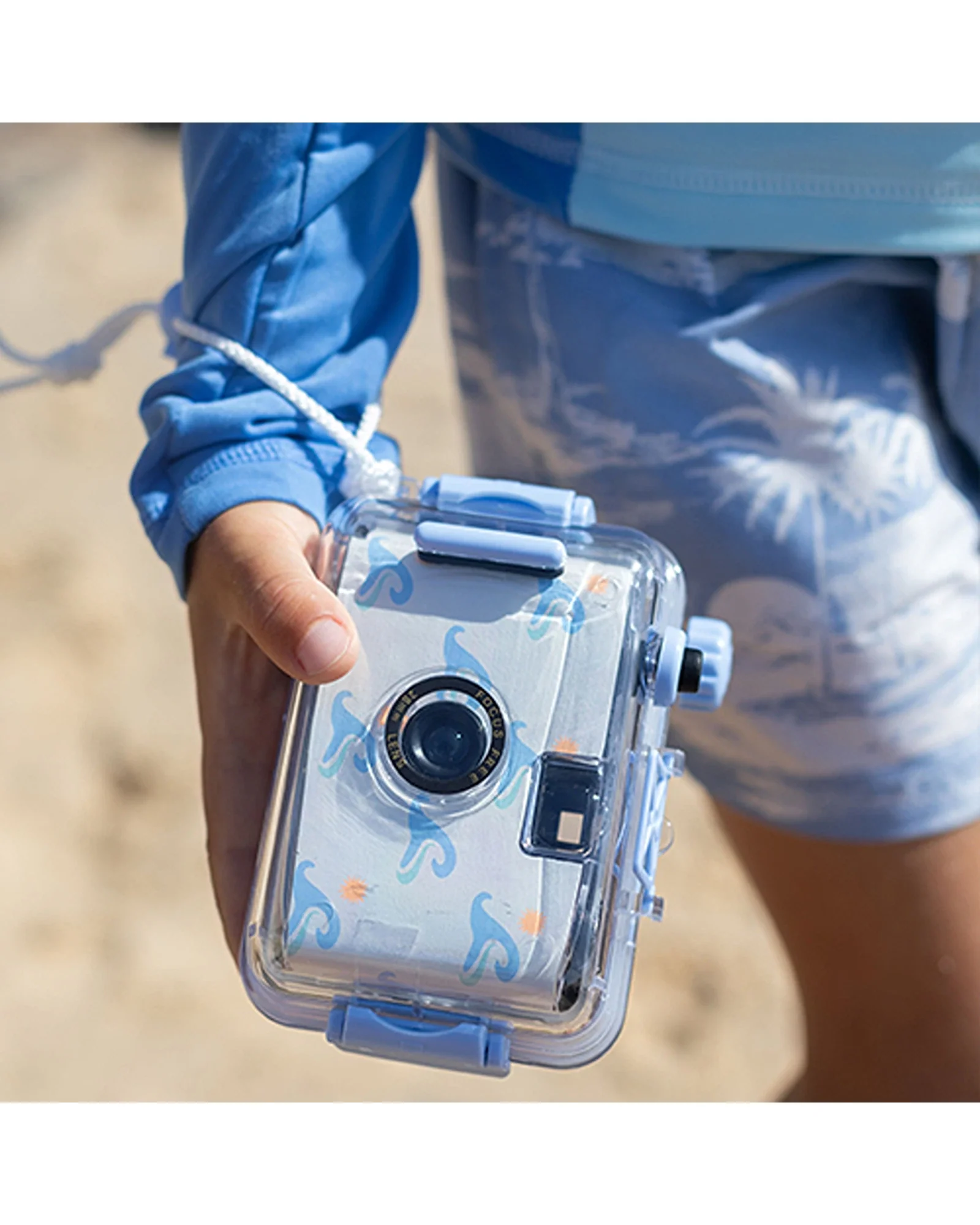 Sunnylife Underwater Camera Sammy the Seagull Blue Wave - Image 4