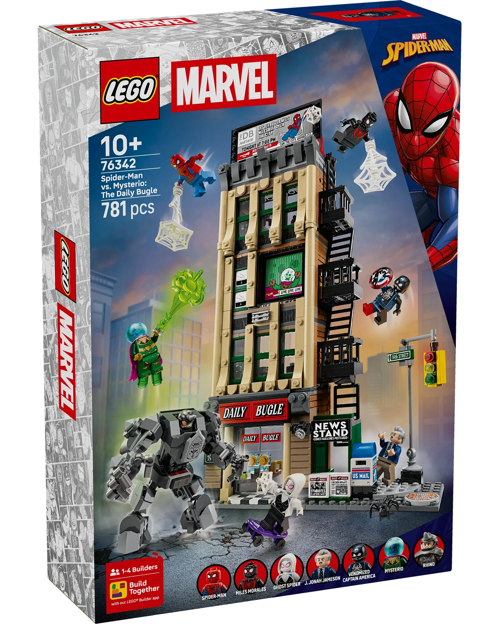 76342 Spiderman vs Mysterio The Daily Bugle