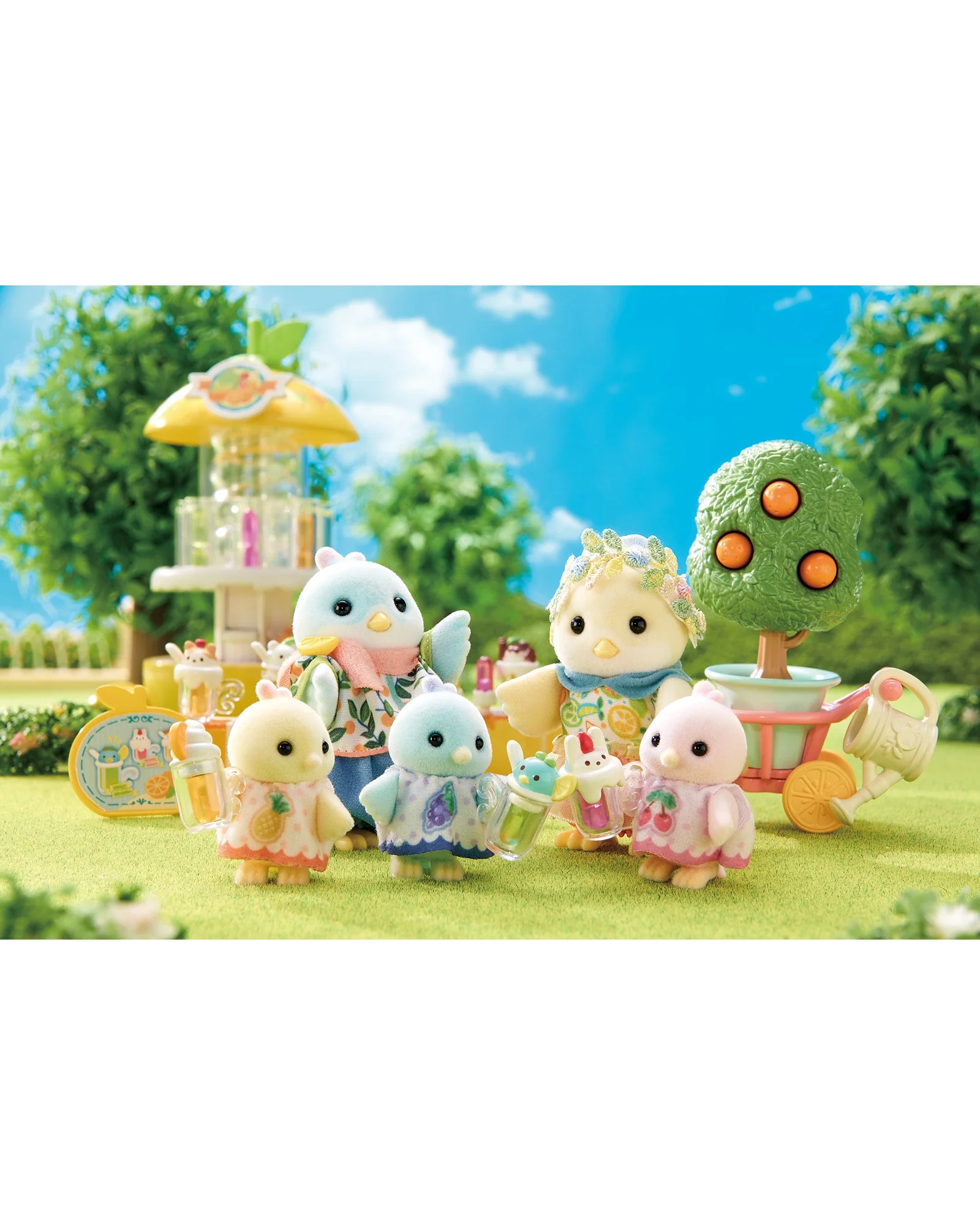Sylvanian Families - Citrus Bird Family - Image 2