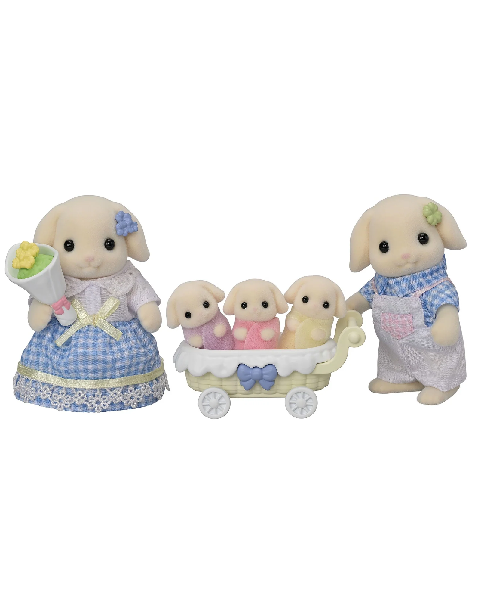Sylvanian Families Flora Rabbit Family - Image 3