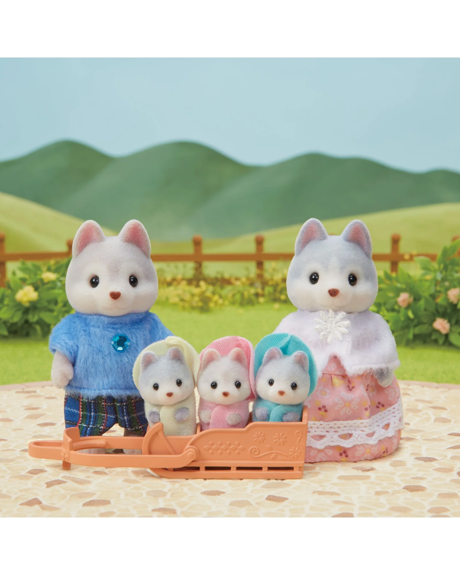 Sylvanian Families Husky Family - Image 3