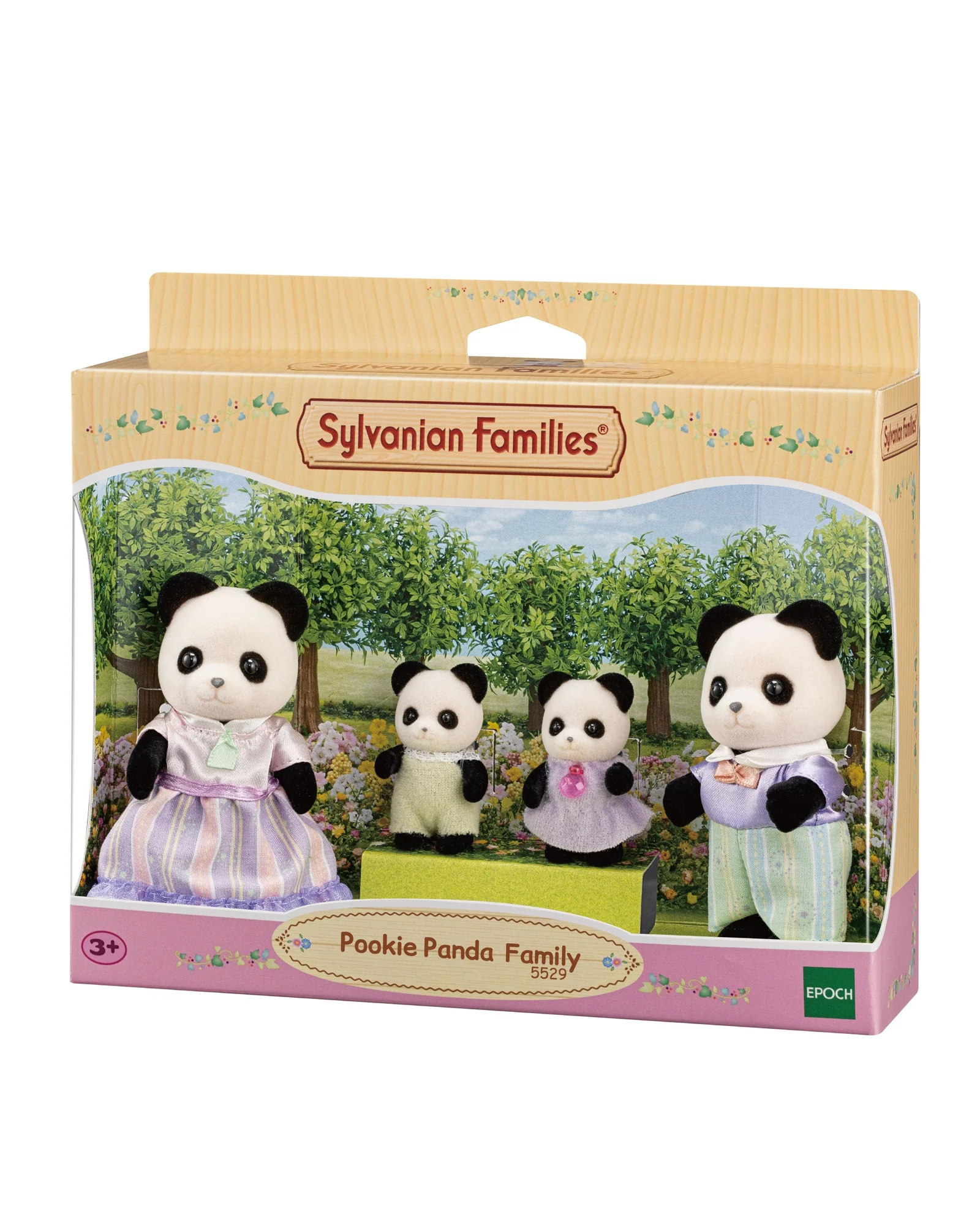 Sylvanian Families Pookie Panda Family
