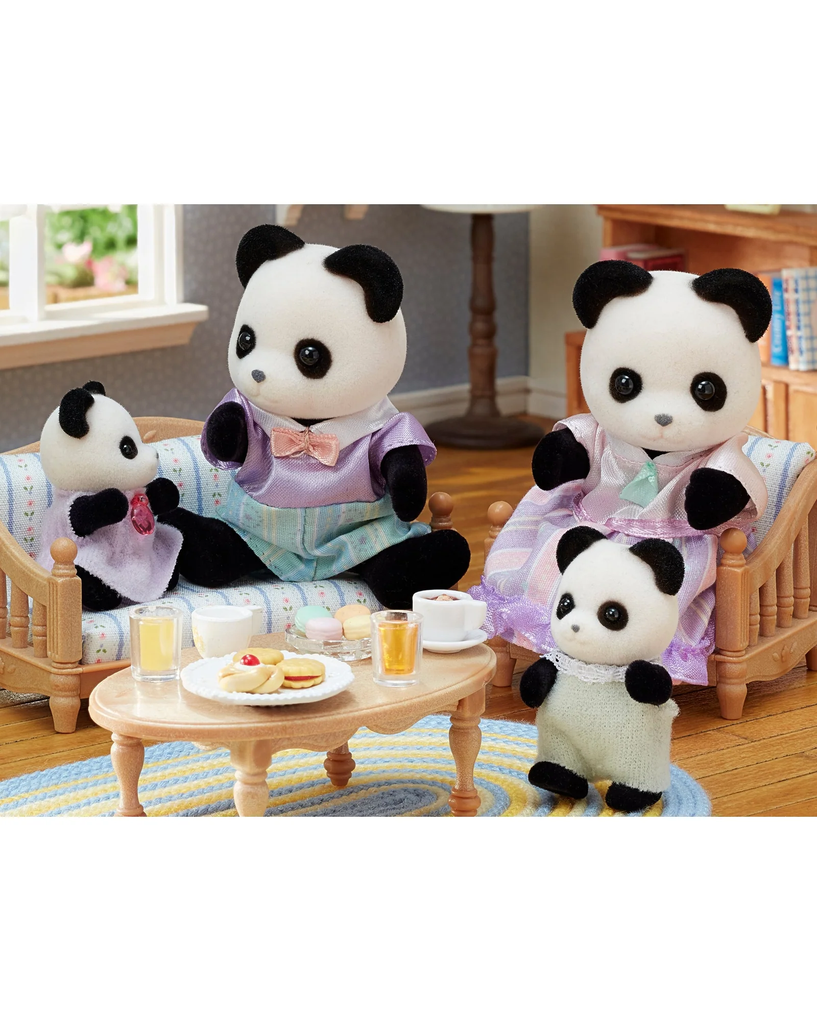 Sylvanian Families Pookie Panda Family - Image 3