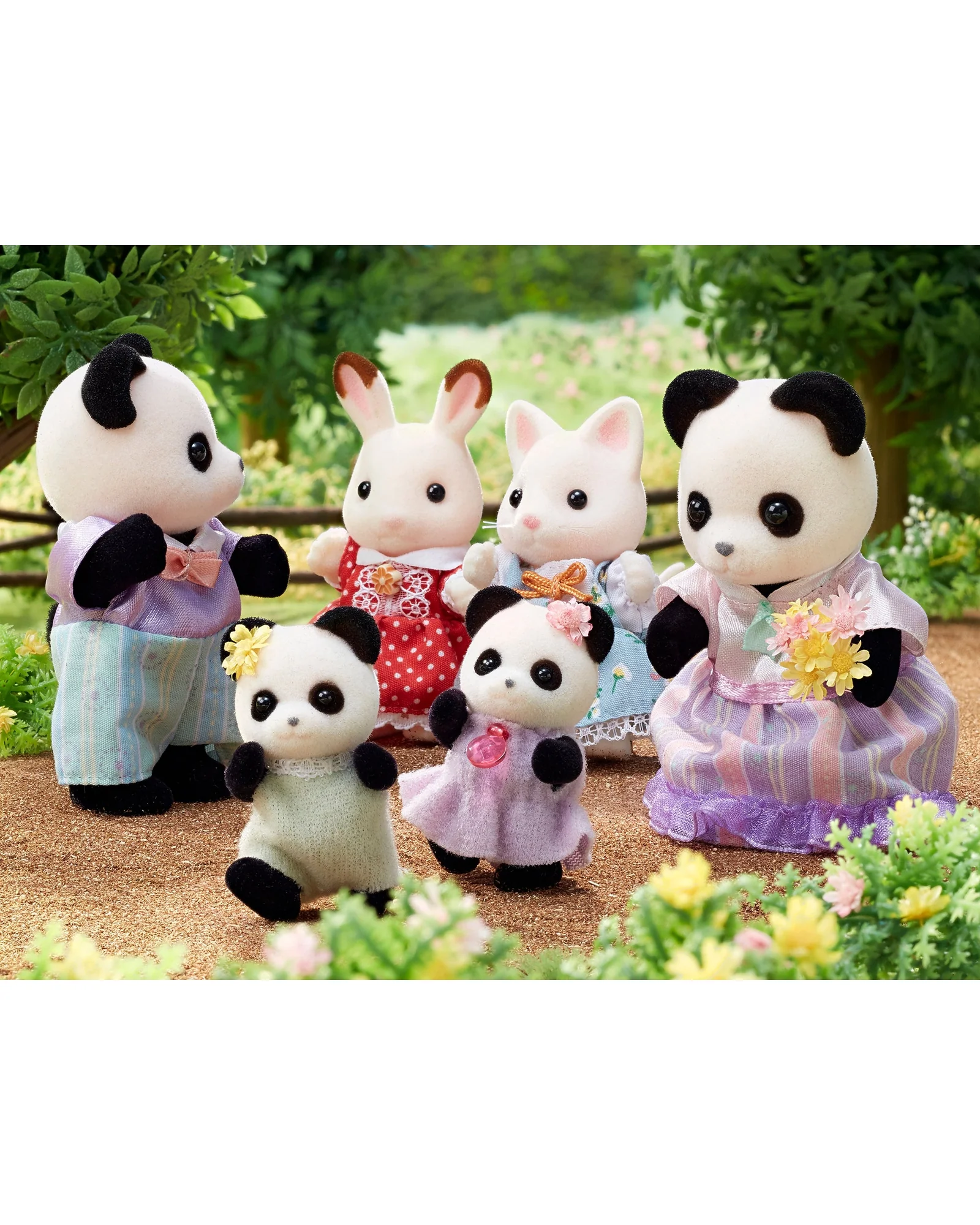Sylvanian Families Pookie Panda Family - Image 4