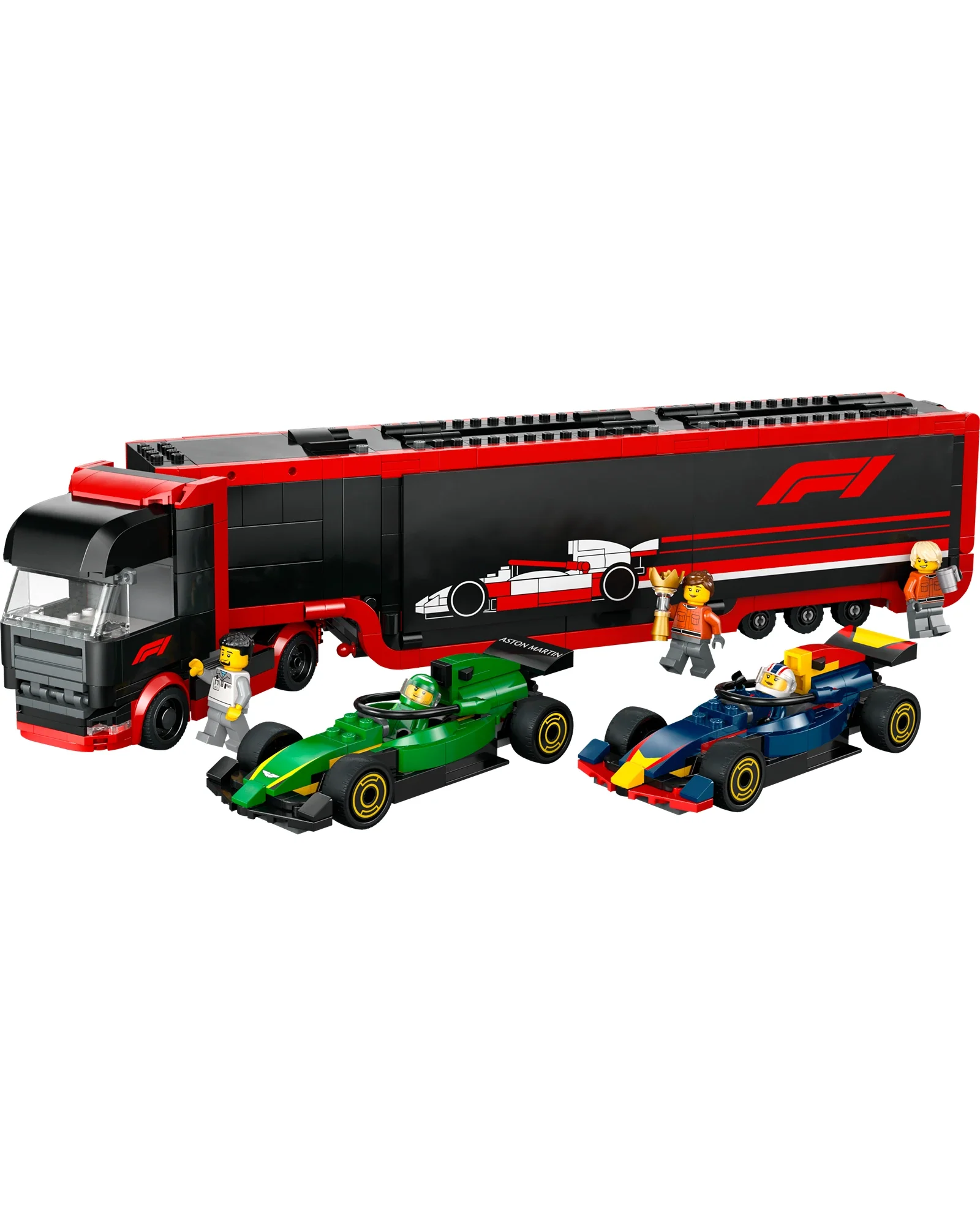60445 F1 Truck with RB20 & AMR24 F1 Cars - Image 3