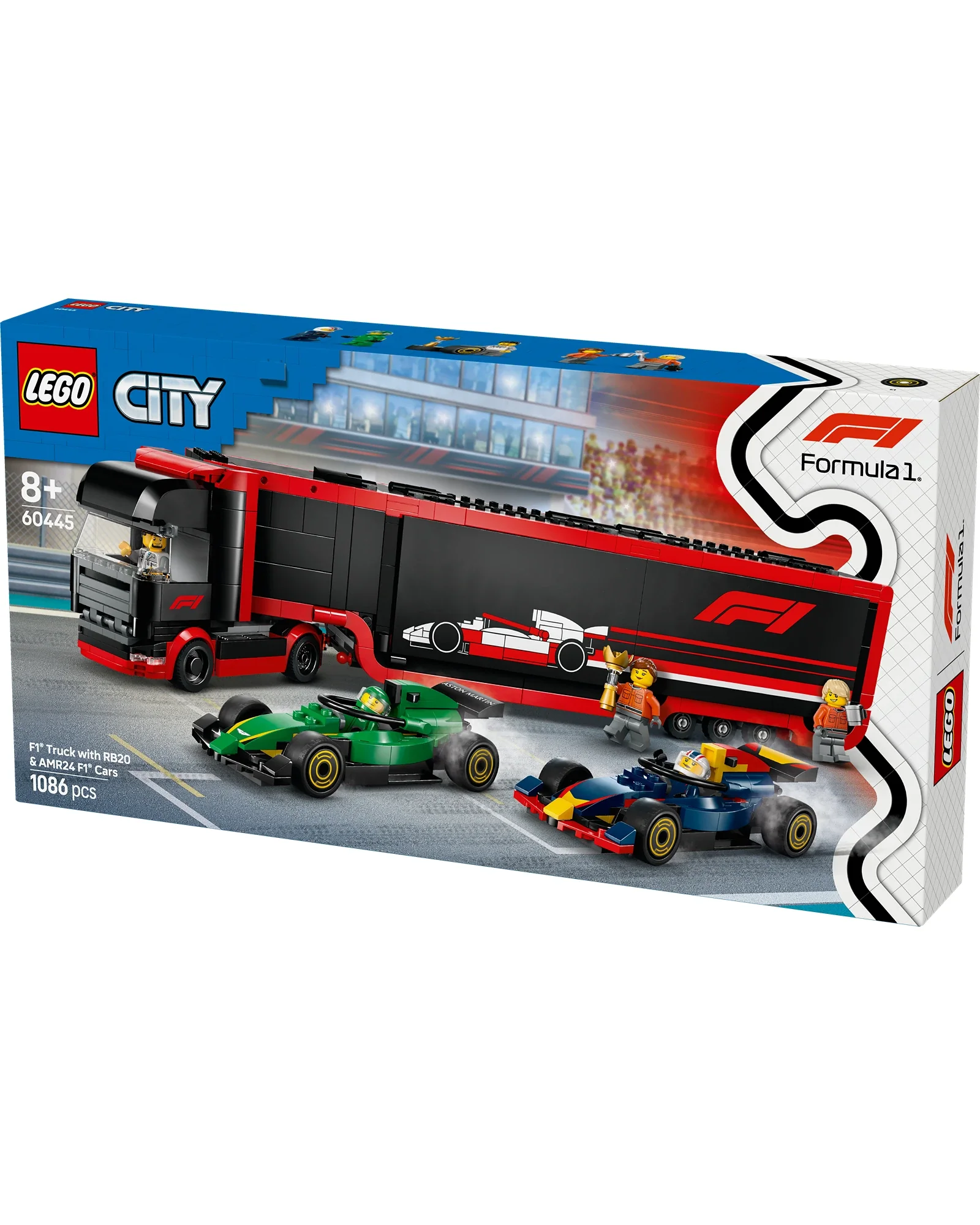 60445 F1 Truck with RB20 & AMR24 F1 Cars - Image 5