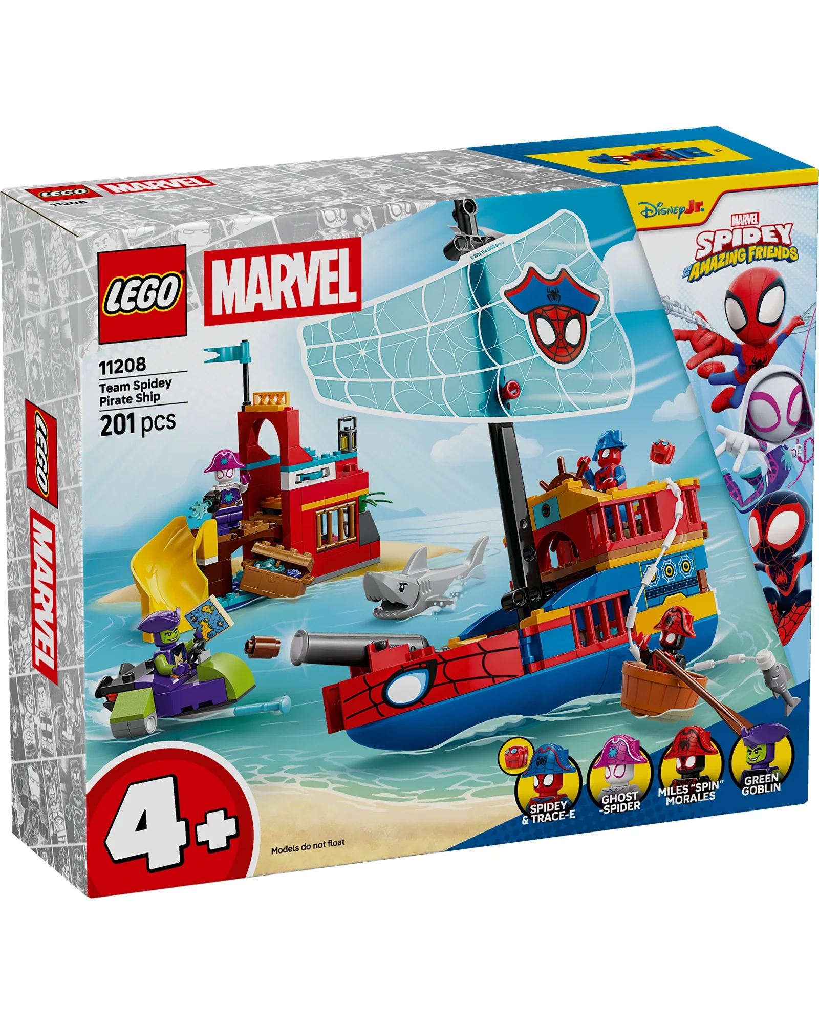 11208 Team Spidey Pirate Ship