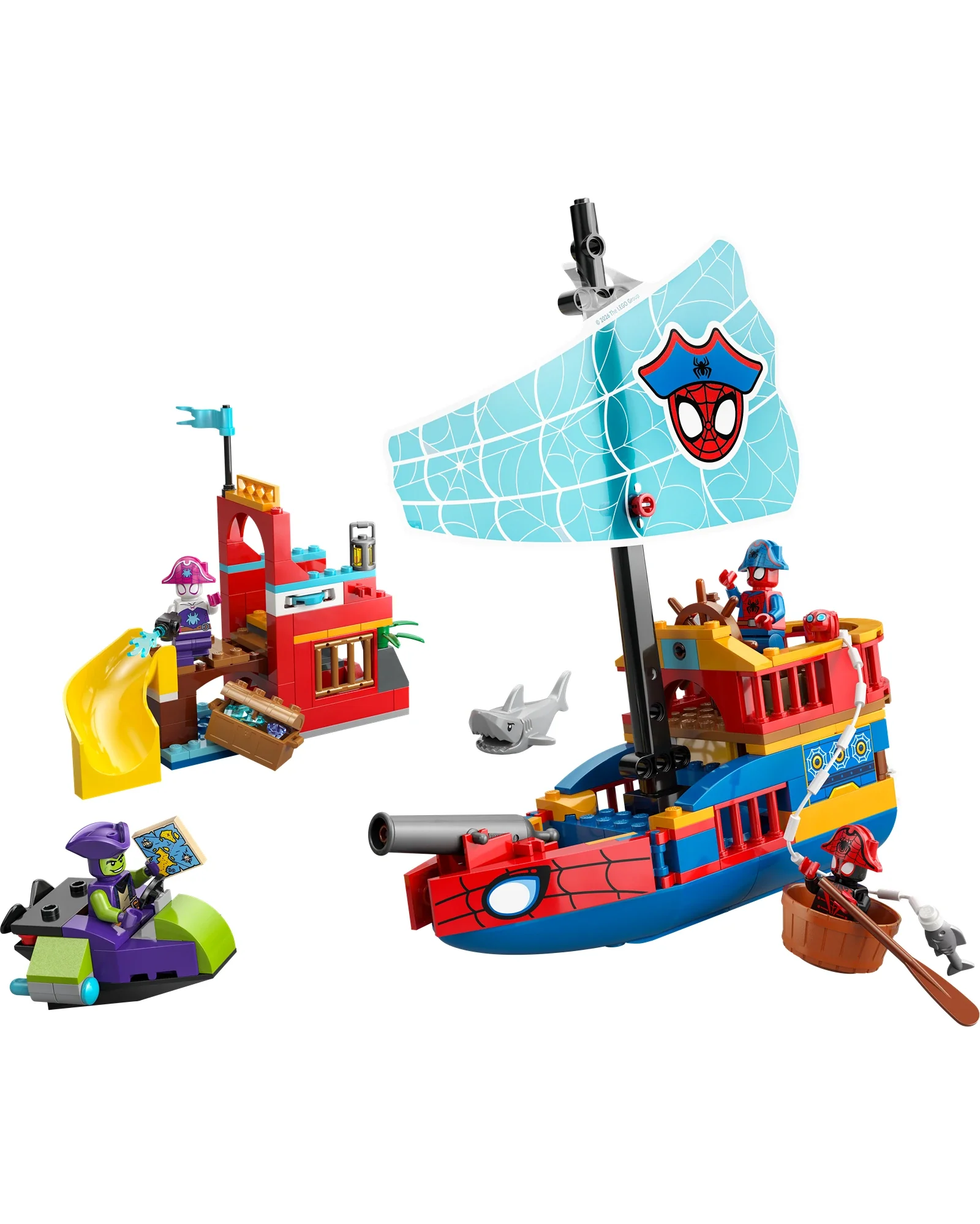 11208 Team Spidey Pirate Ship - Image 6