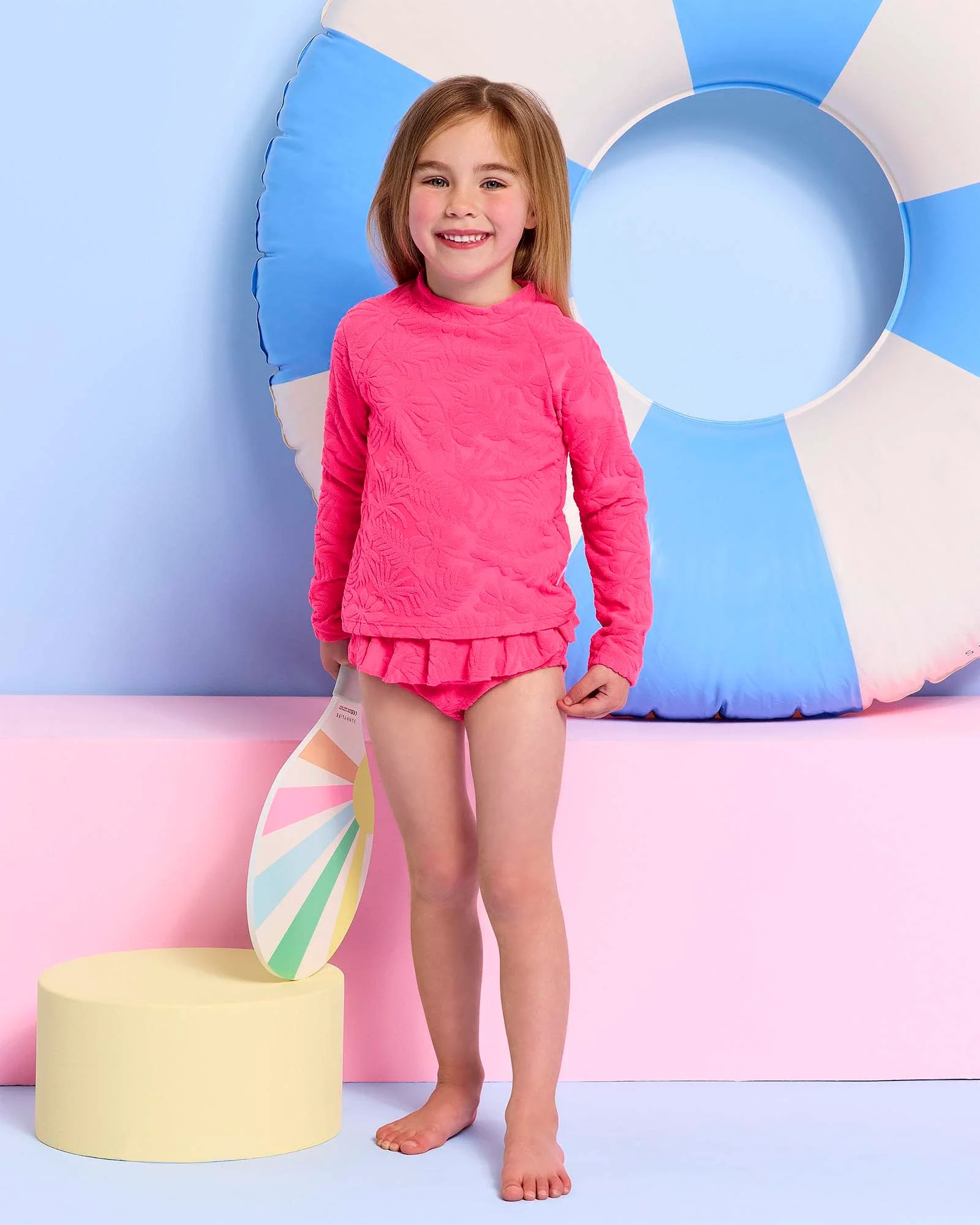 Terry Rash Set - Candy Pink - Size 3