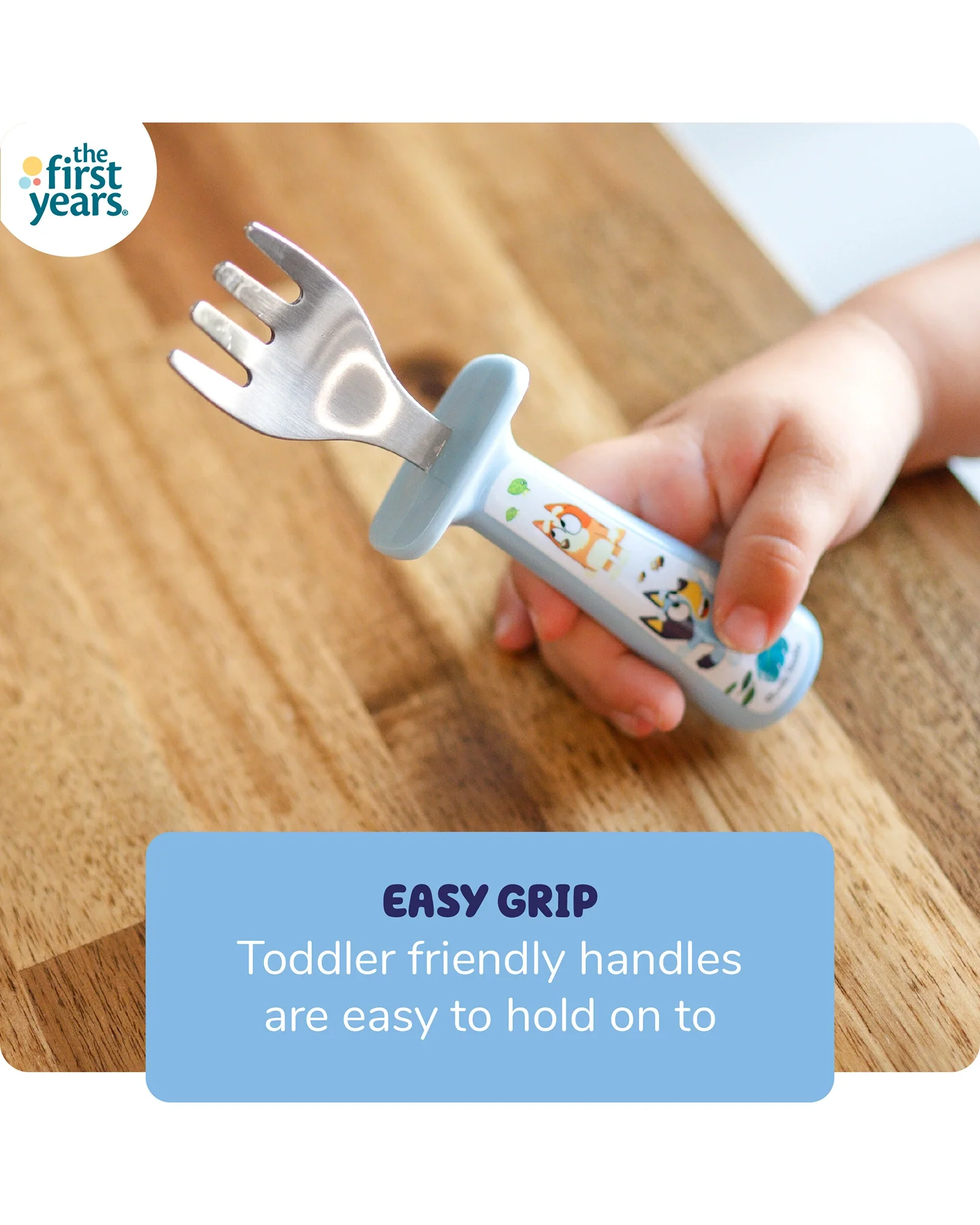 The First Years Bluey Toddler Fork & Spoon Set - Image 5