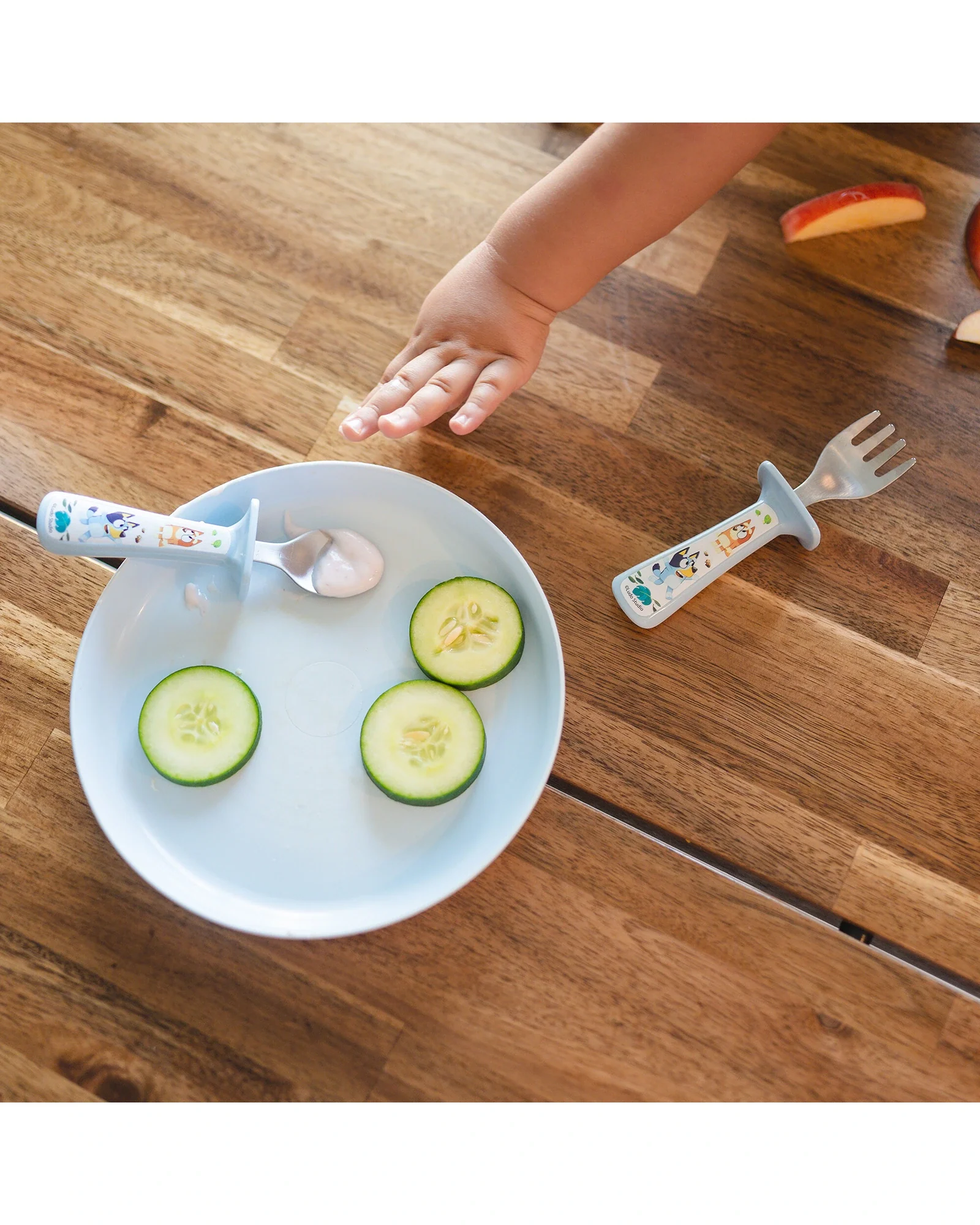The First Years Bluey Toddler Fork & Spoon Set - Image 9
