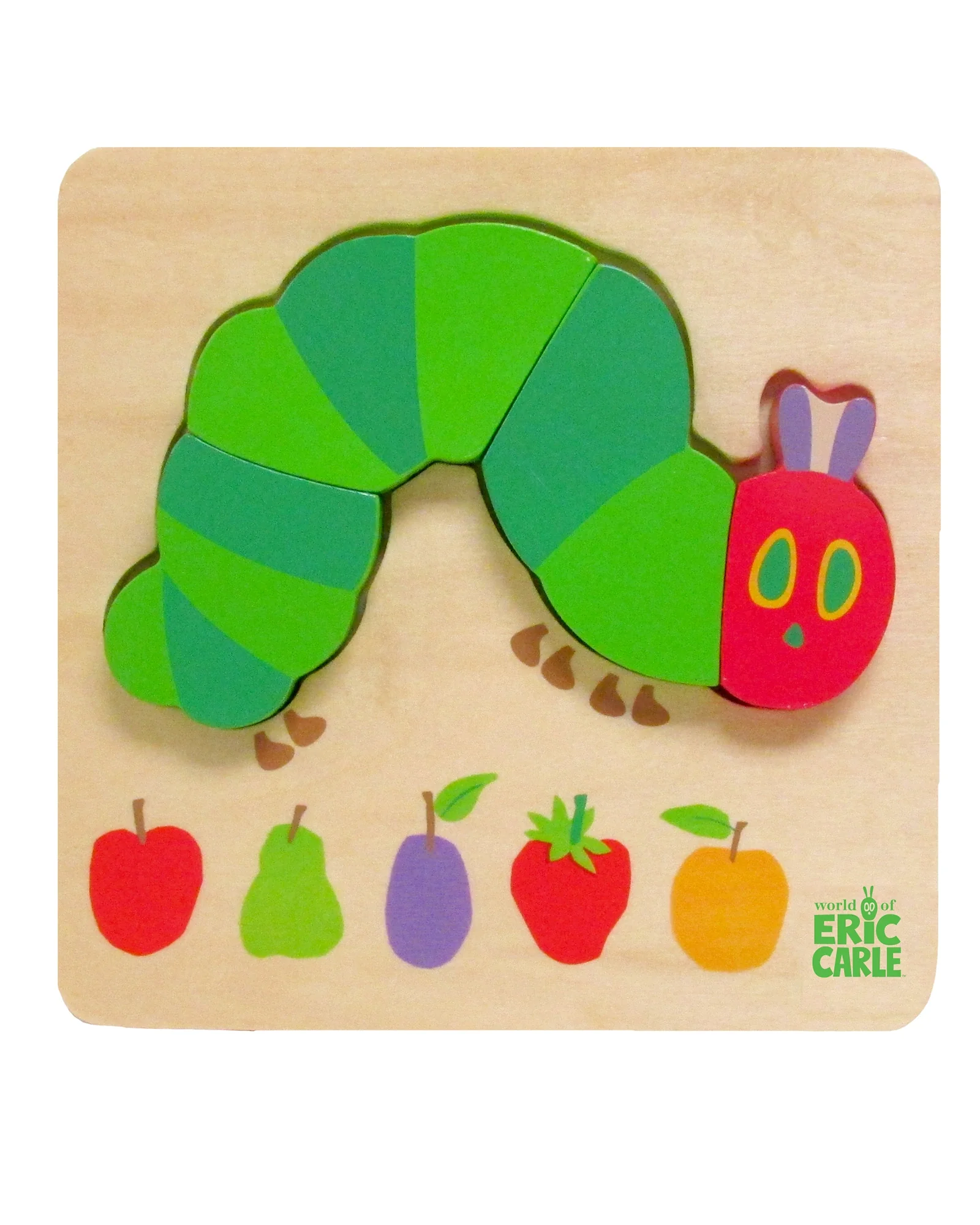 The Very Hungry Caterpillar My First Wooden Puzzle - 4 Pieces - Image 2