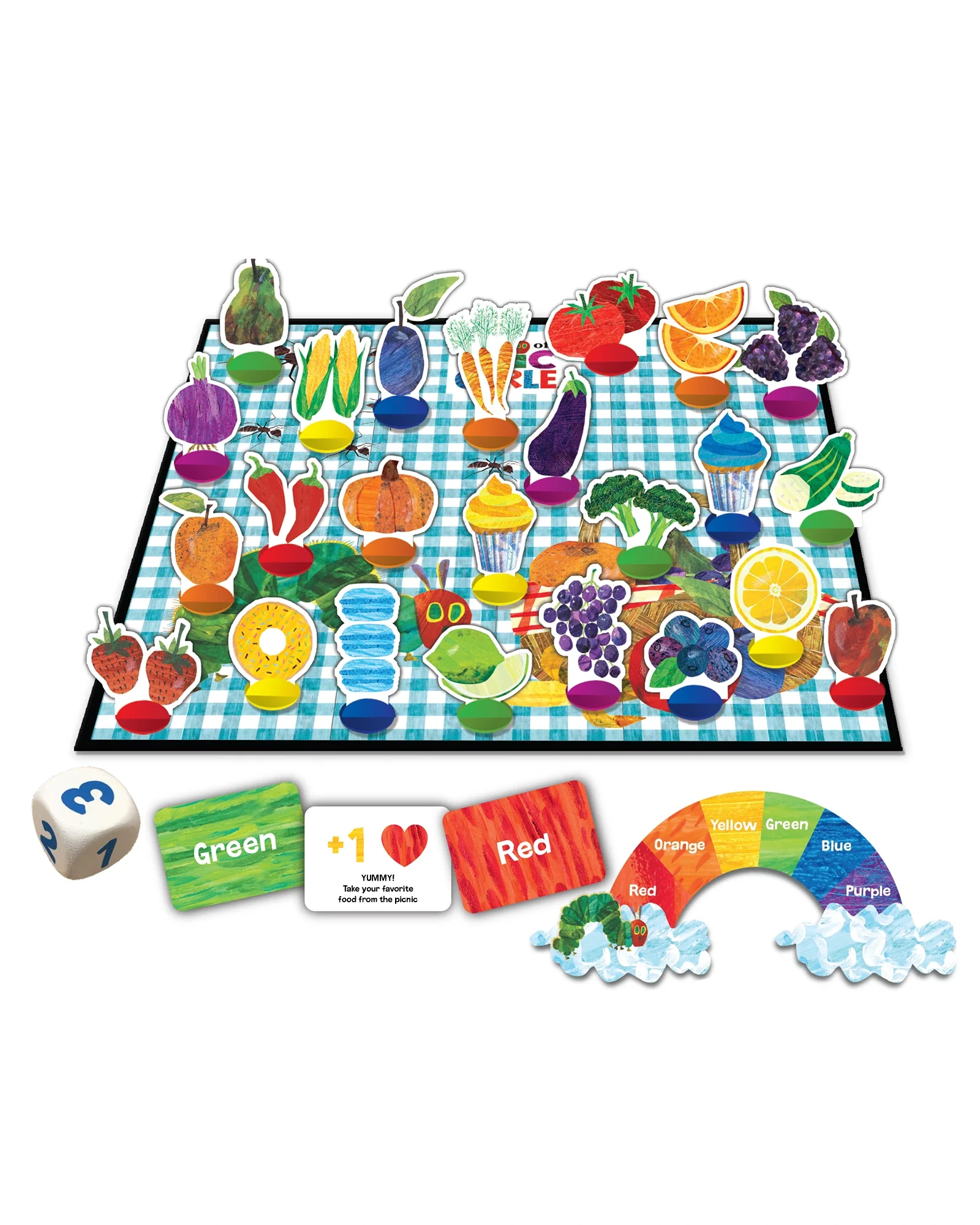 The Very Hungry Caterpillar Rainbow Picnic Game - Image 2