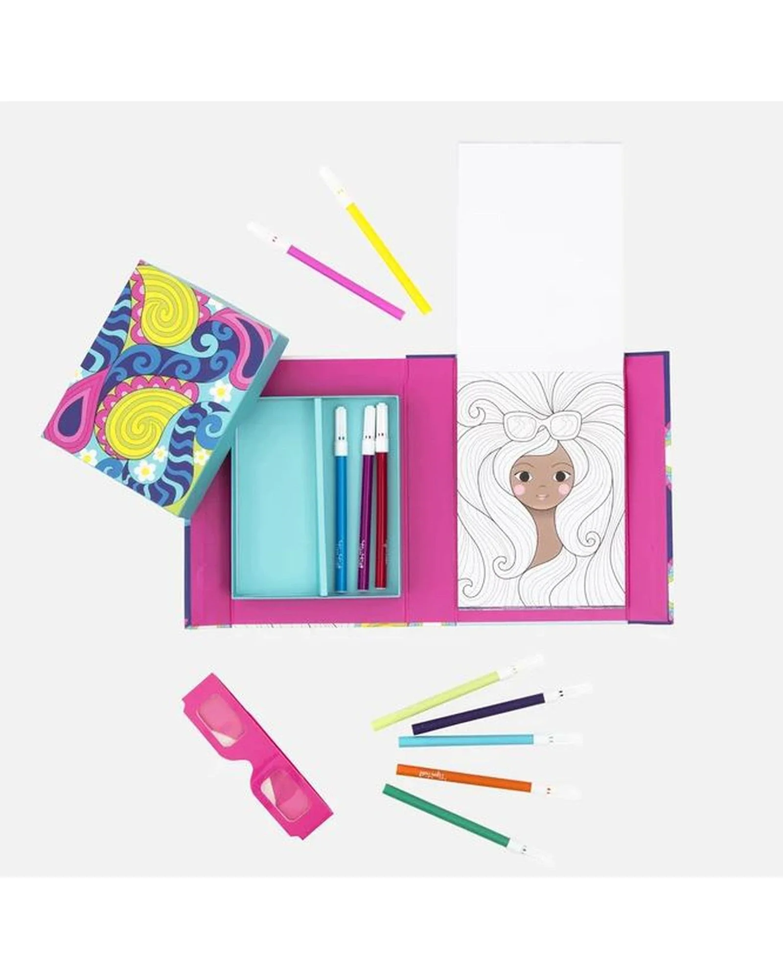Tiger Tribe 3D Colouring Set Rainbow Dreams - Image 2