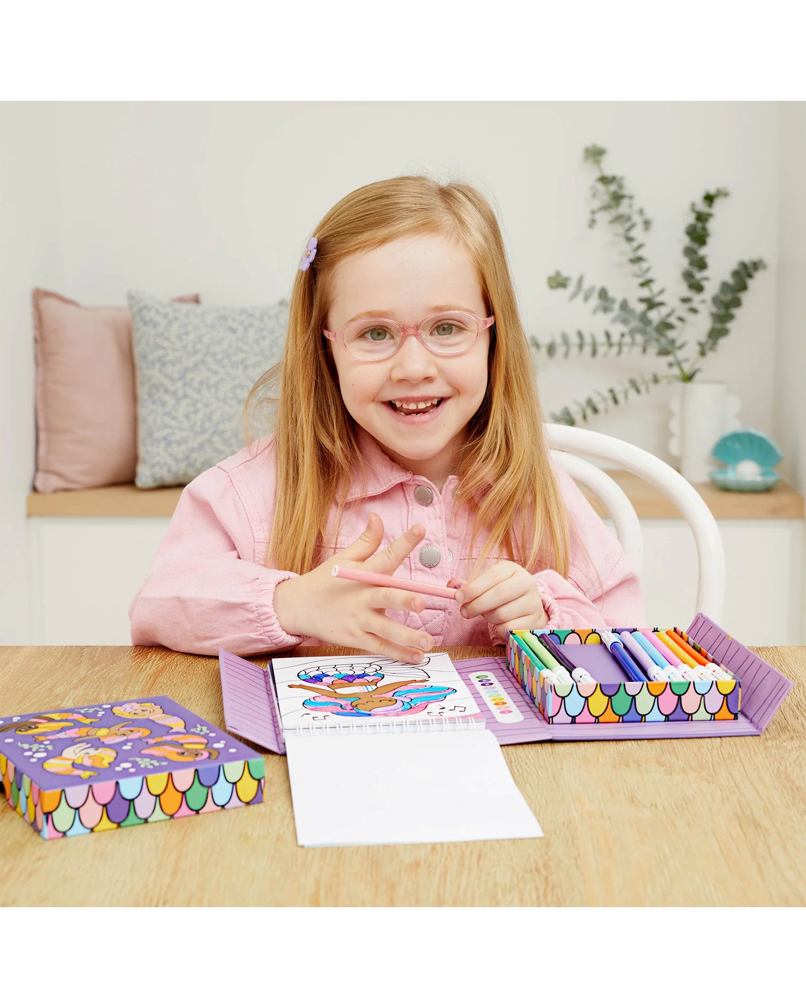 Tiger Tribe Colour by Numbers Mermaids and Friends - Image 6