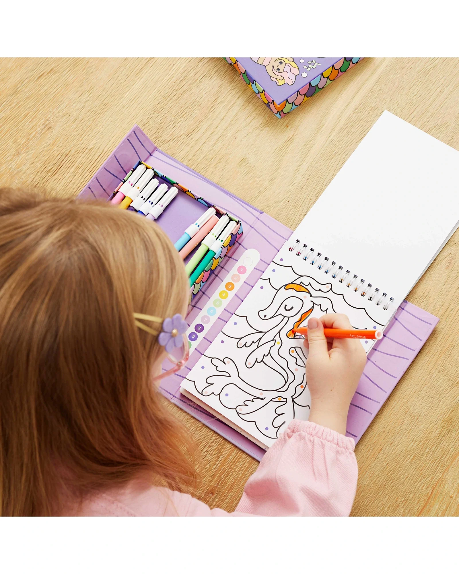 Tiger Tribe Colour by Numbers Mermaids and Friends - Image 7