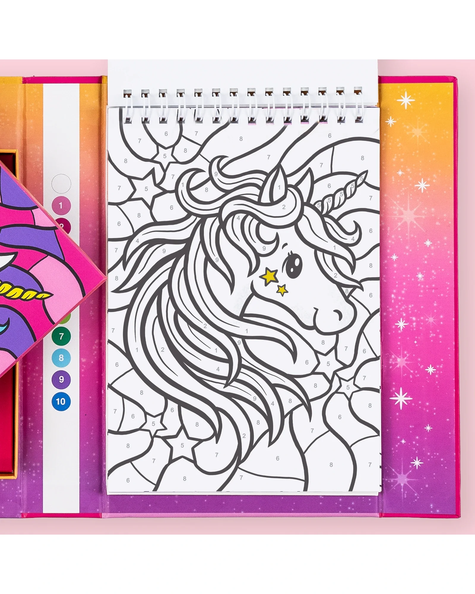 Tiger Tribe Colour By Numbers - Unicorn Dreaming - Image 4