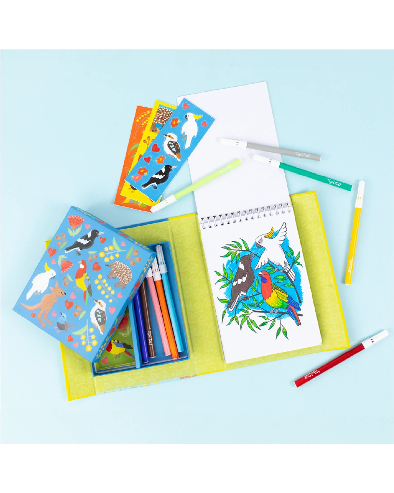 Tiger Tribe Colouring Set Aussie Animals - Image 6