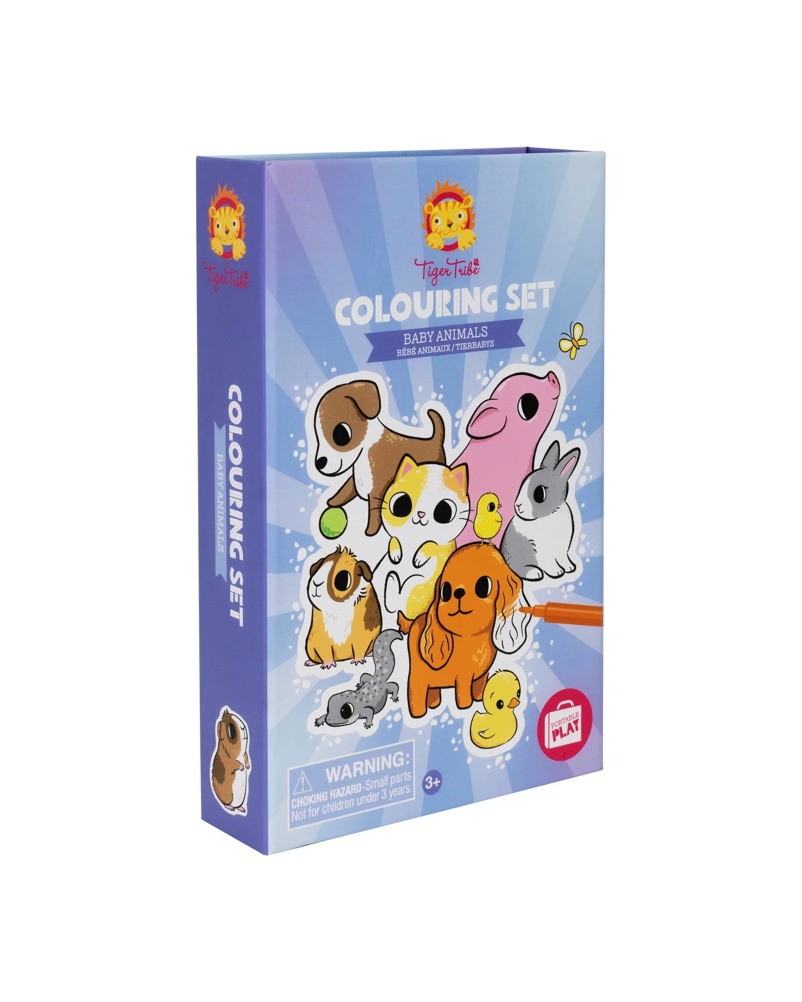 Tiger Tribe Colouring Set Baby Animals - Image 7