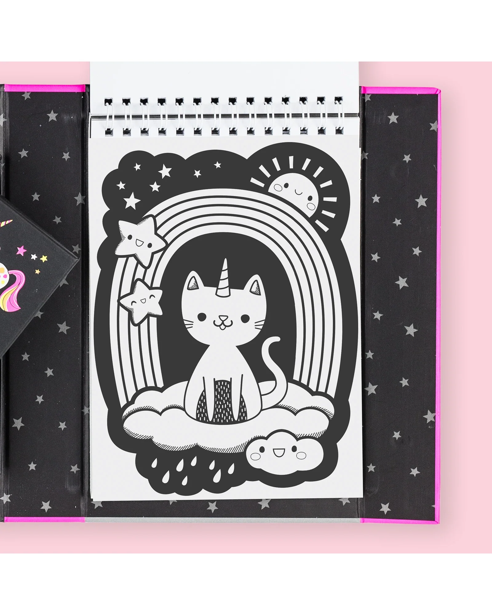 Tiger Tribe Colouring Set Neon Unicorn Friends - Image 9