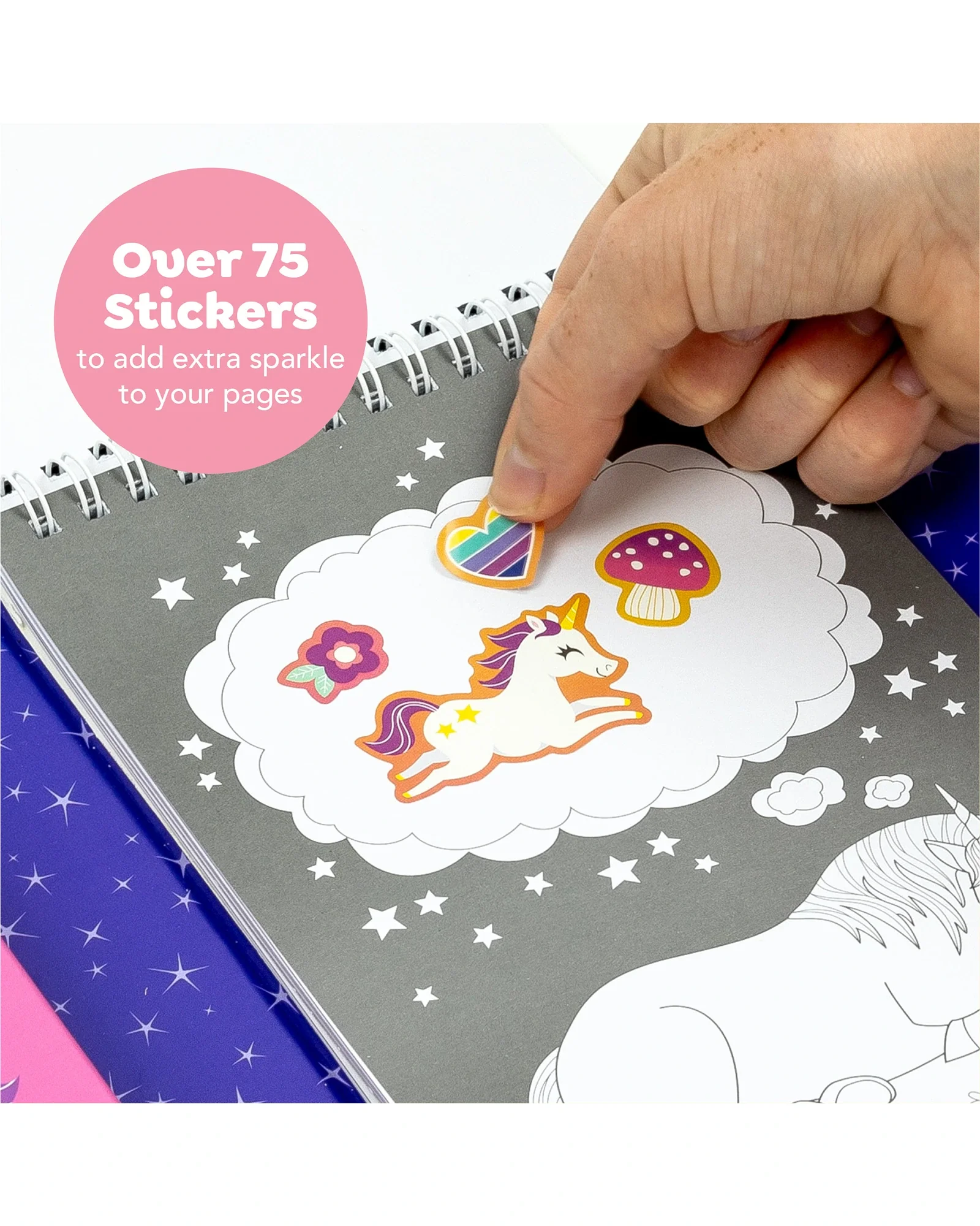 Tiger Tribe Colouring Set Unicorn Magic - Image 11