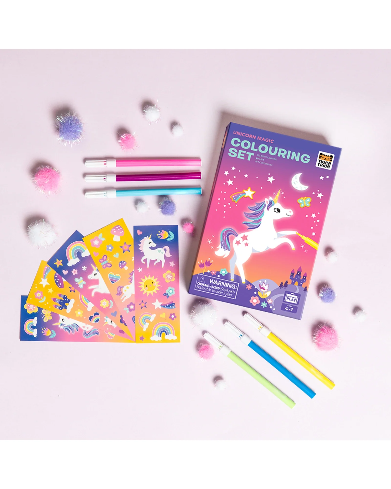 Tiger Tribe Colouring Set Unicorn Magic - Image 16