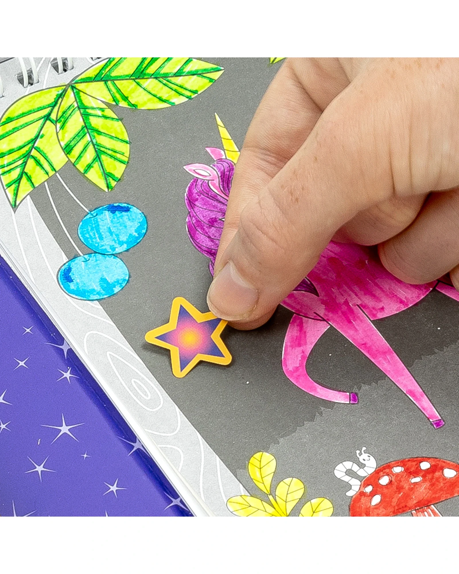 Tiger Tribe Colouring Set Unicorn Magic - Image 26