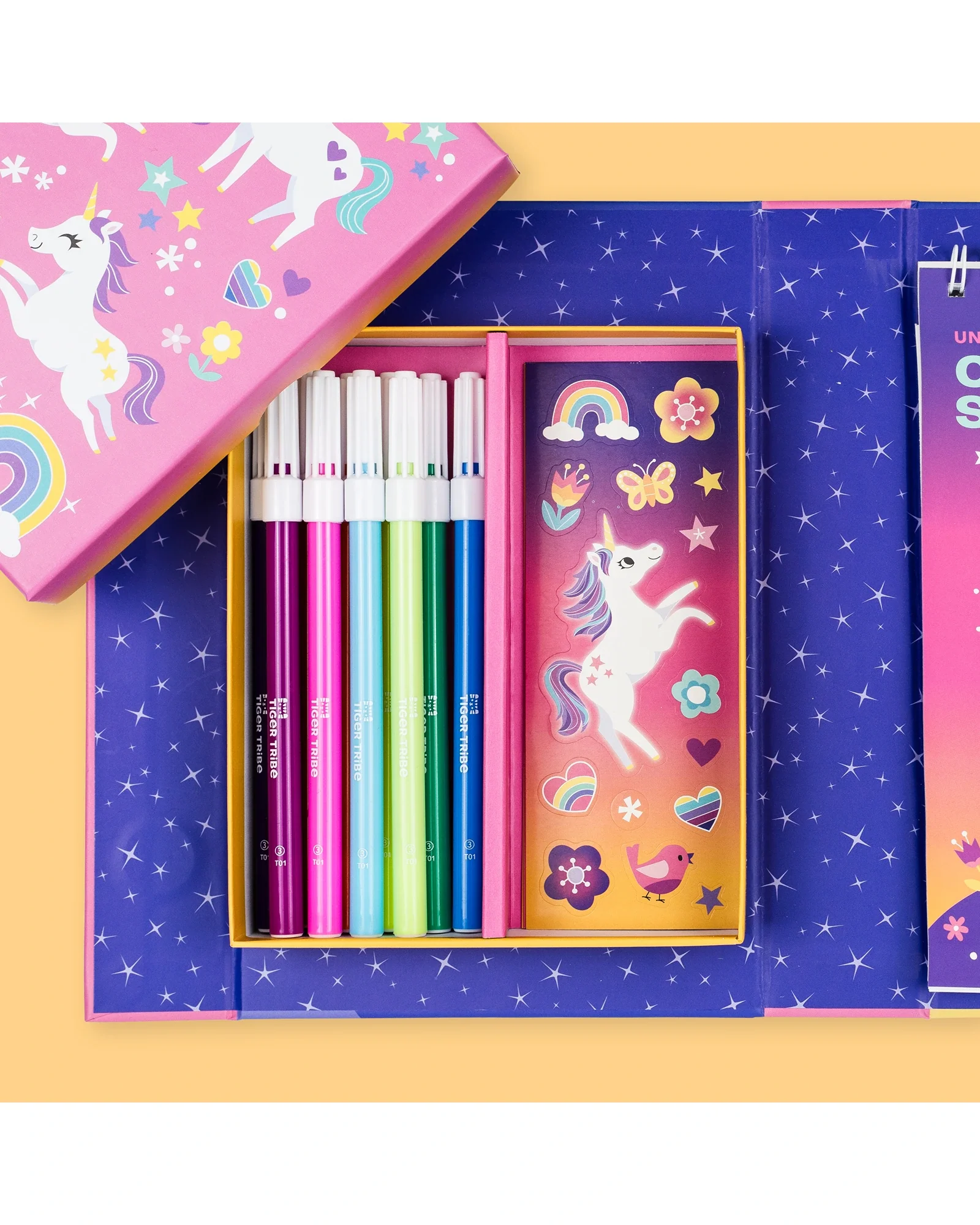 Tiger Tribe Colouring Set Unicorn Magic - Image 9