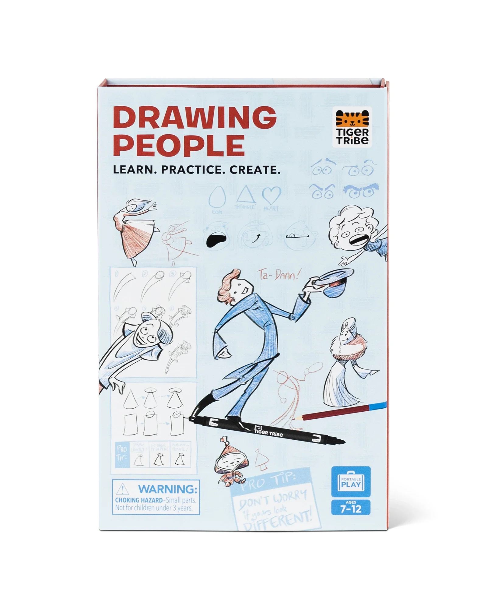 Tiger Tribe Drawing People