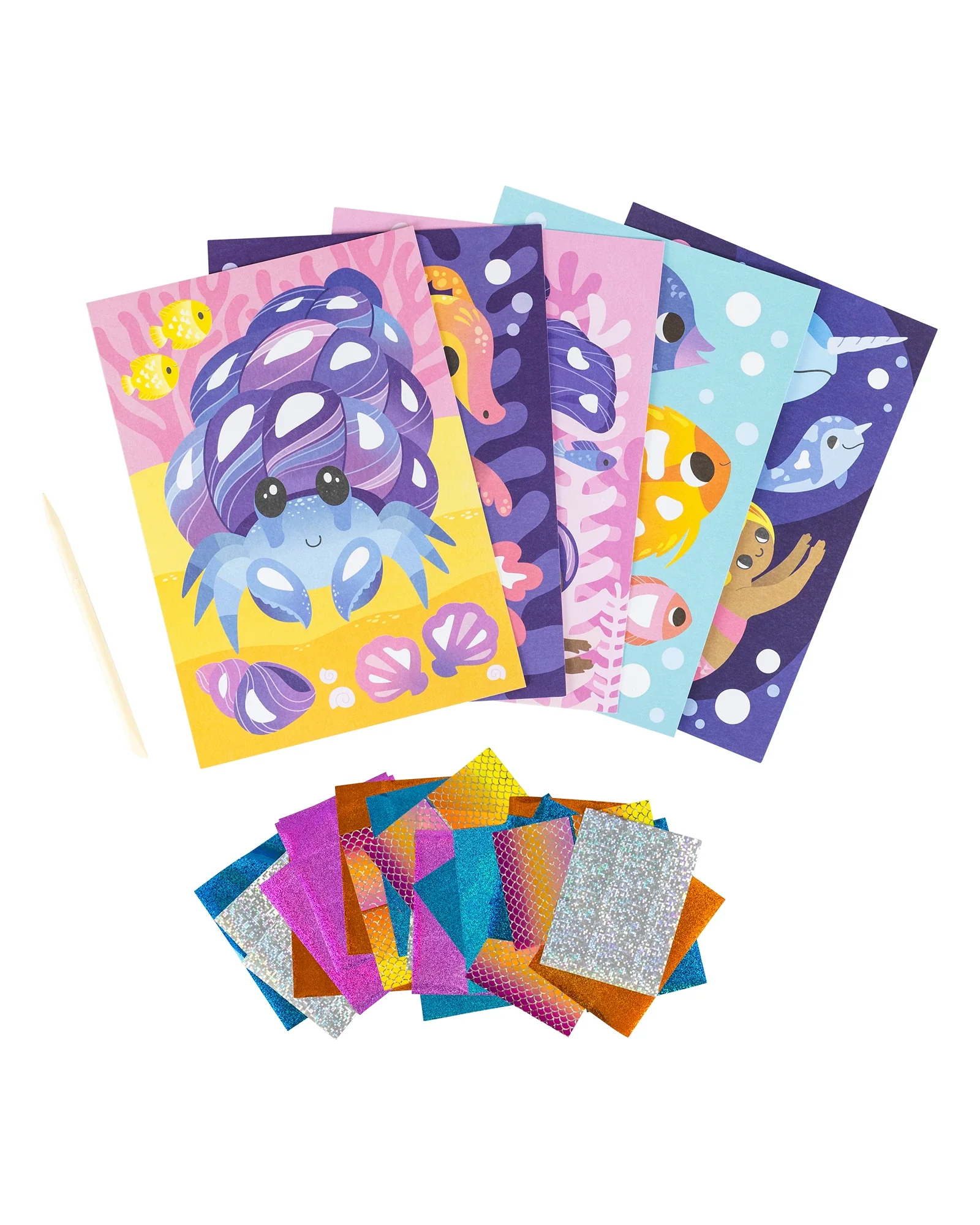 Tiger Tribe Foil Art Ocean Magic - Image 3
