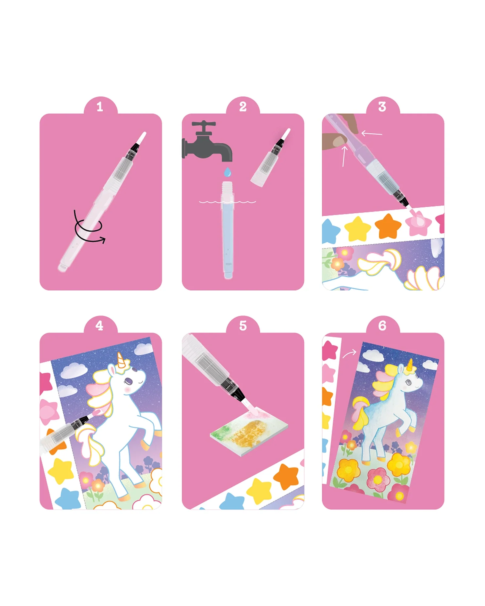 Tiger Tribe Paint A Picture - Unicorn Skies - Image 10