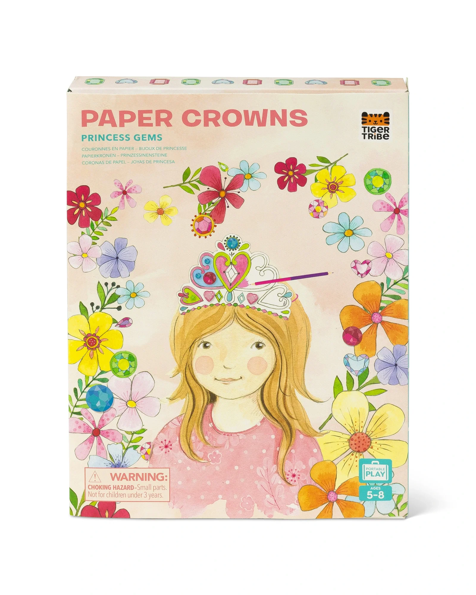 Tiger Tribe Paper Crowns Princess Gems