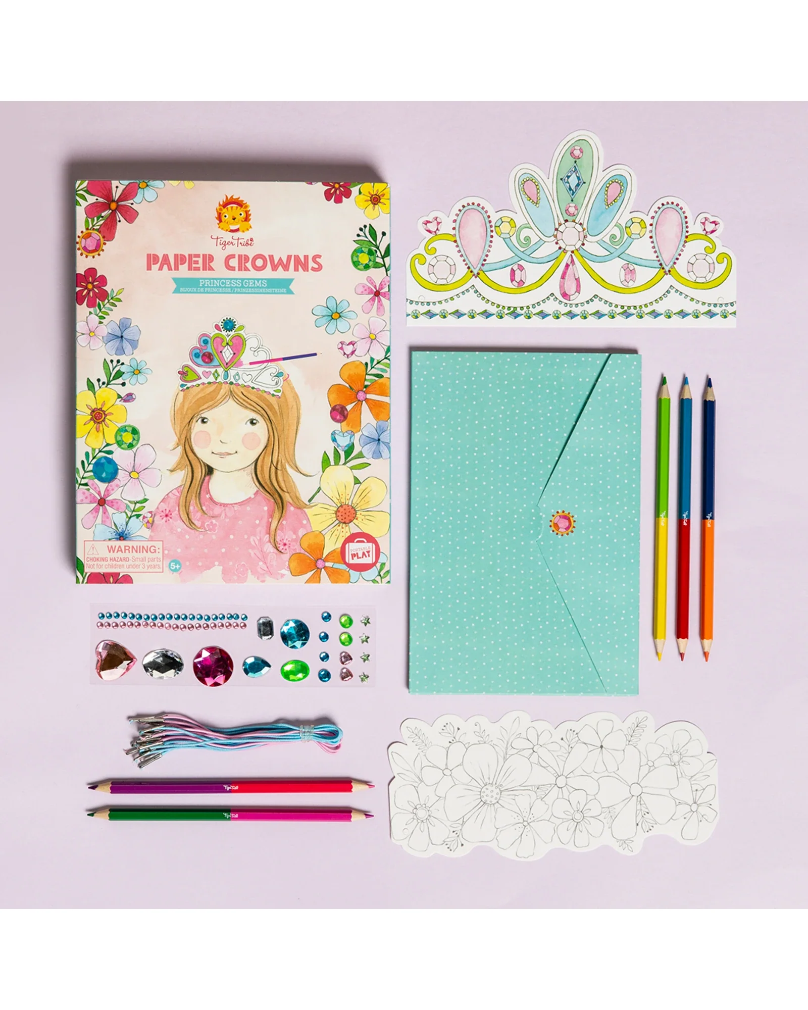 Tiger Tribe Paper Crowns Princess Gems - Image 14
