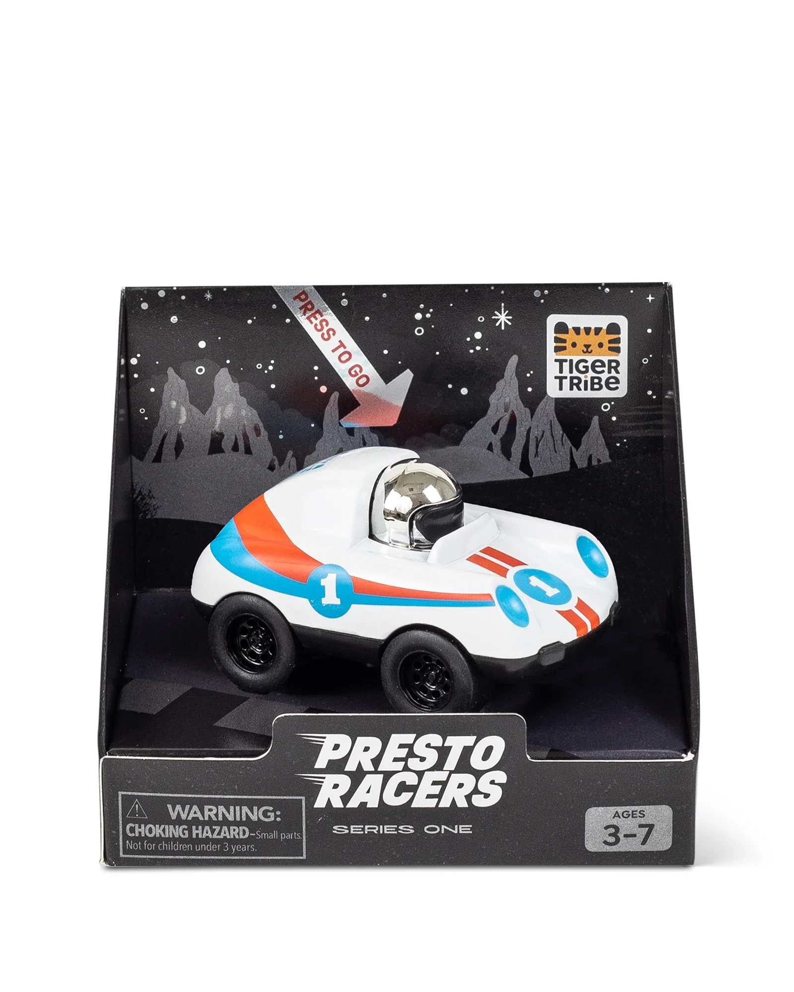 Tiger Tribe Presto Racers - Ace (White) - Image 5