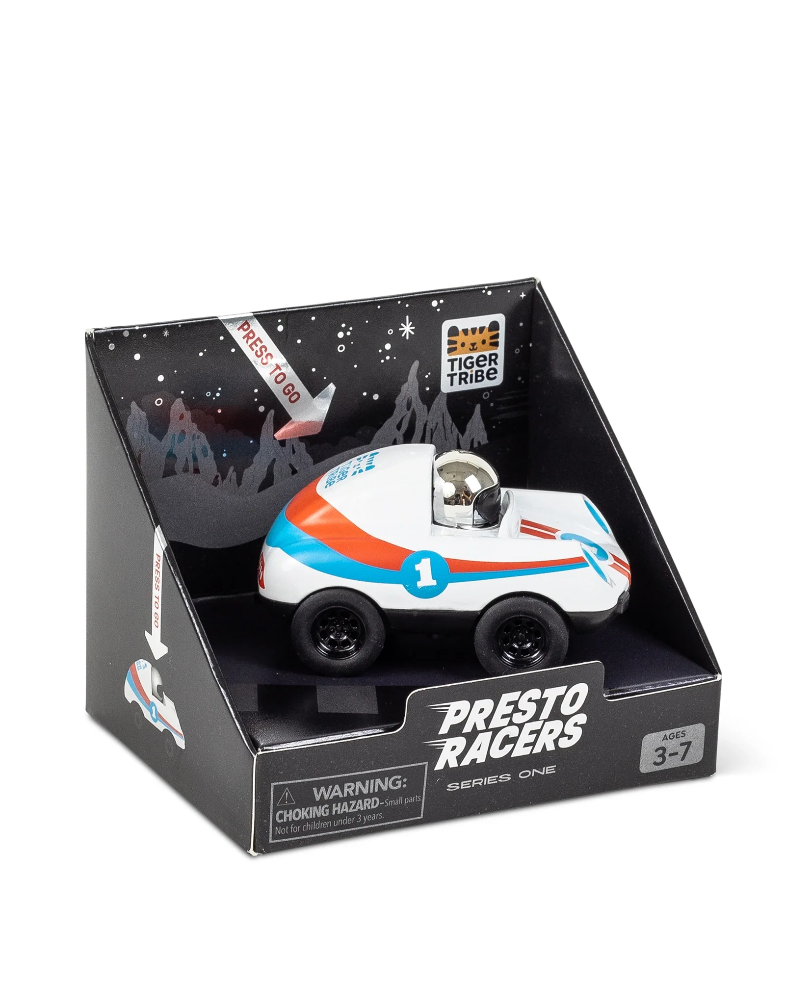 Tiger Tribe Presto Racers - Ace (White) - Image 6