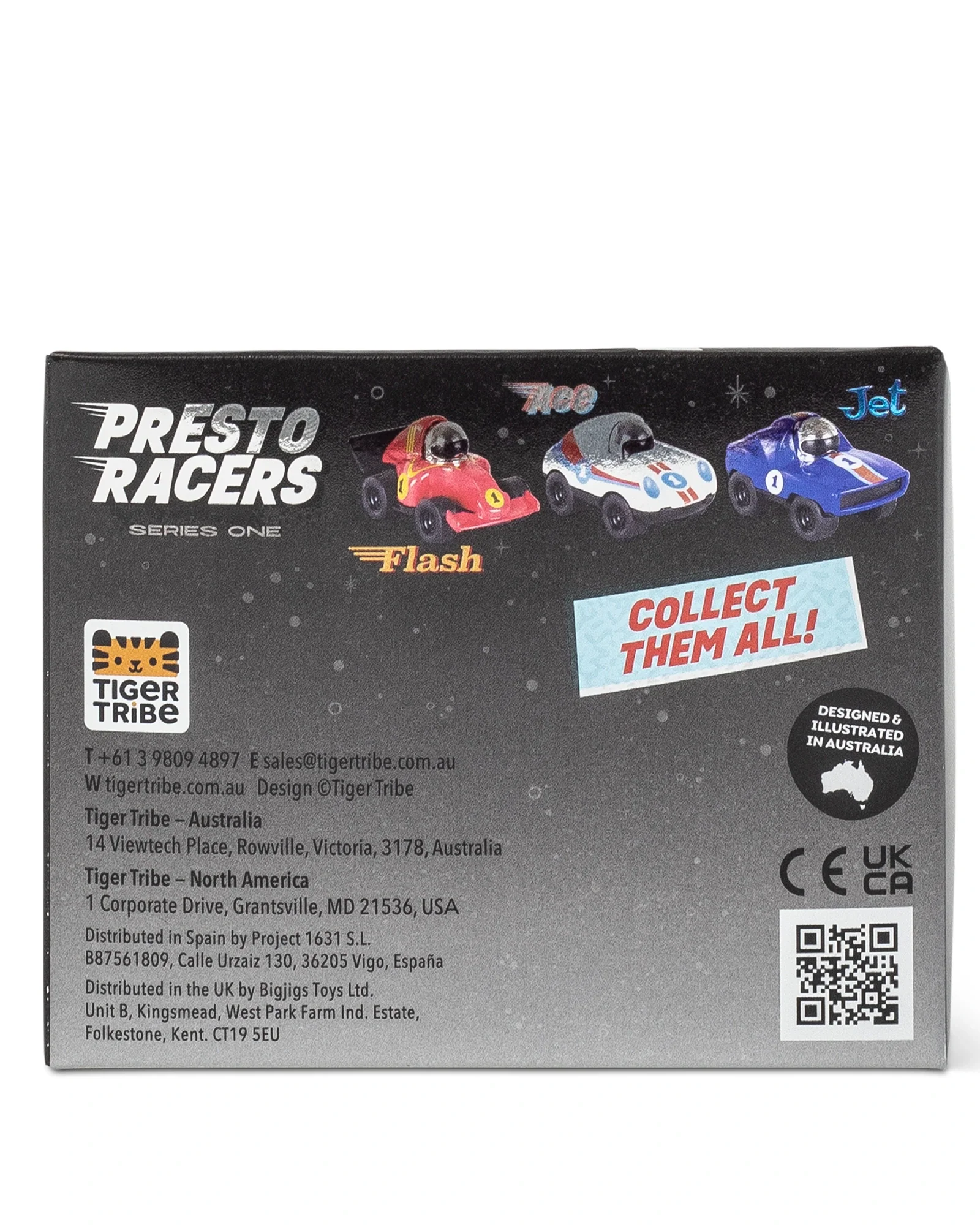 Tiger Tribe Presto Racers - Ace (White) - Image 7
