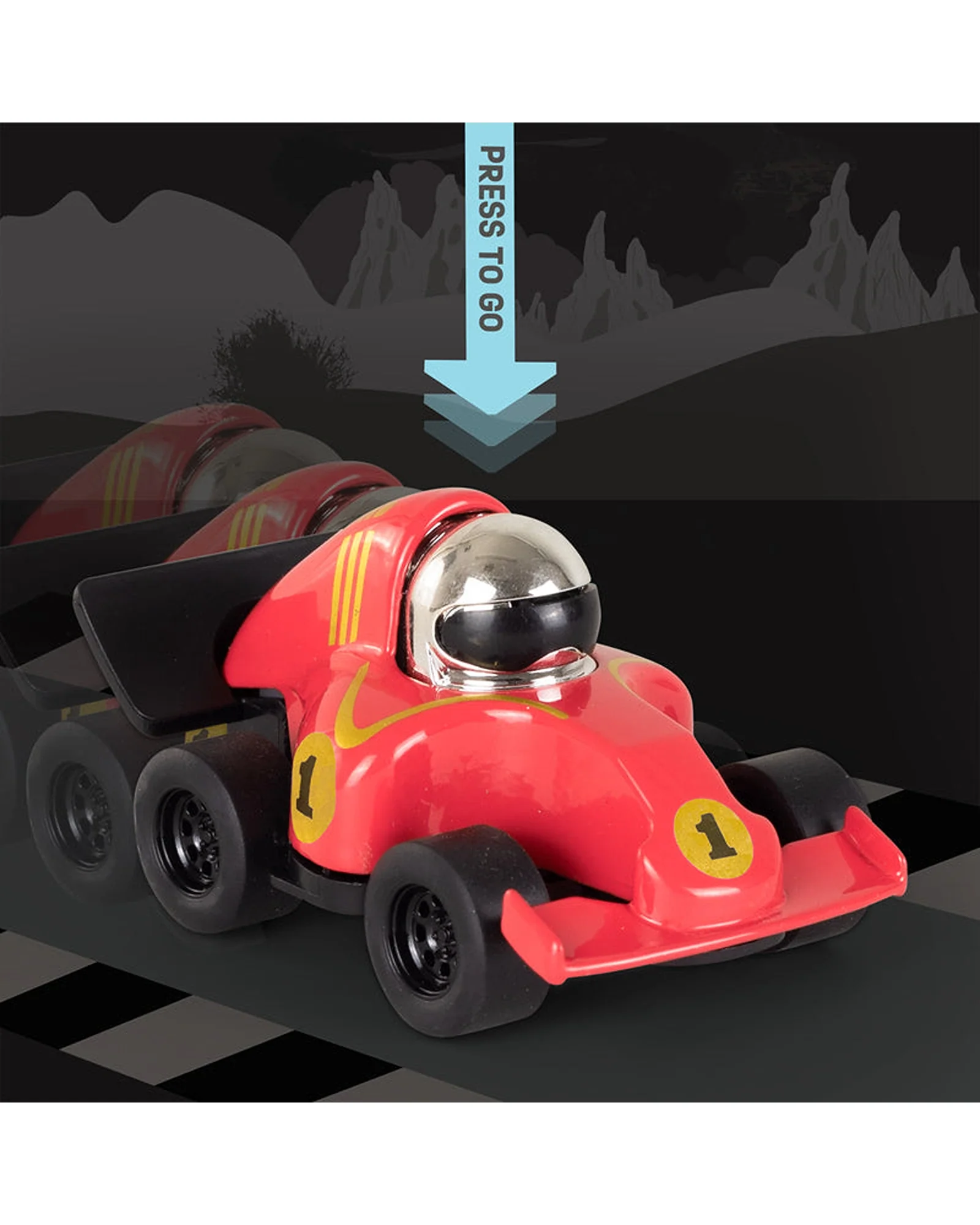 Tiger Tribe Presto Racers - Flash (Red) - Image 8