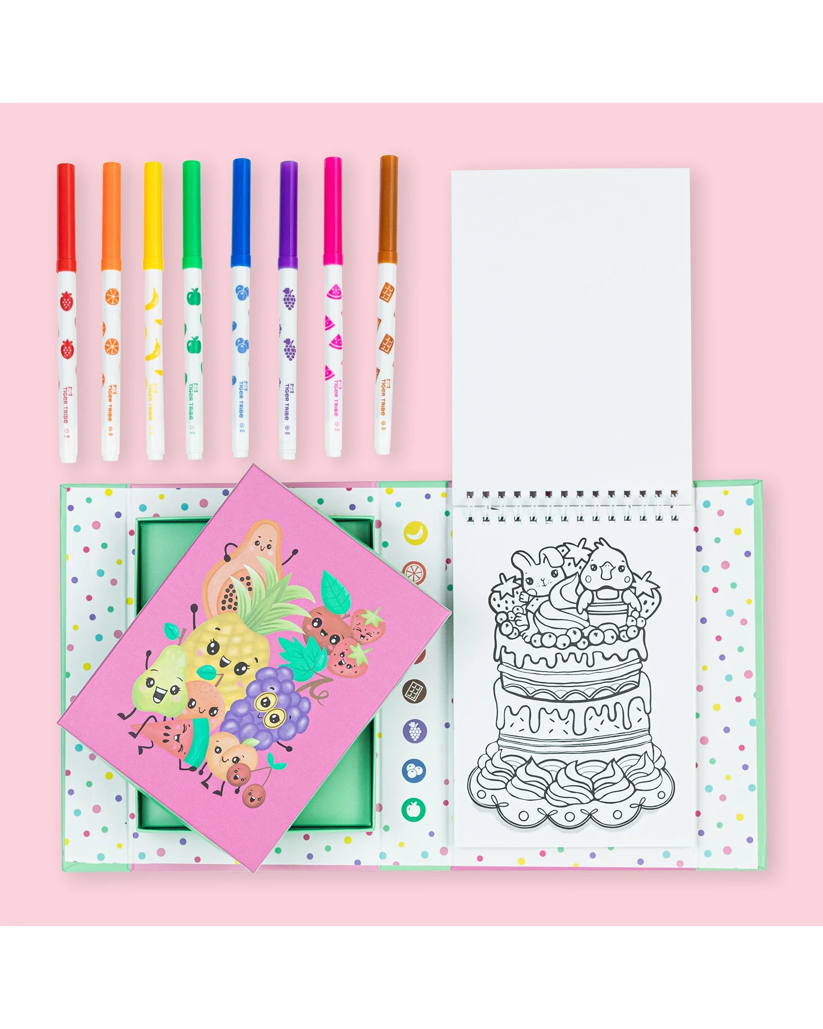 Tiger Tribe Scented Colouring Fruity Cutie - Image 4