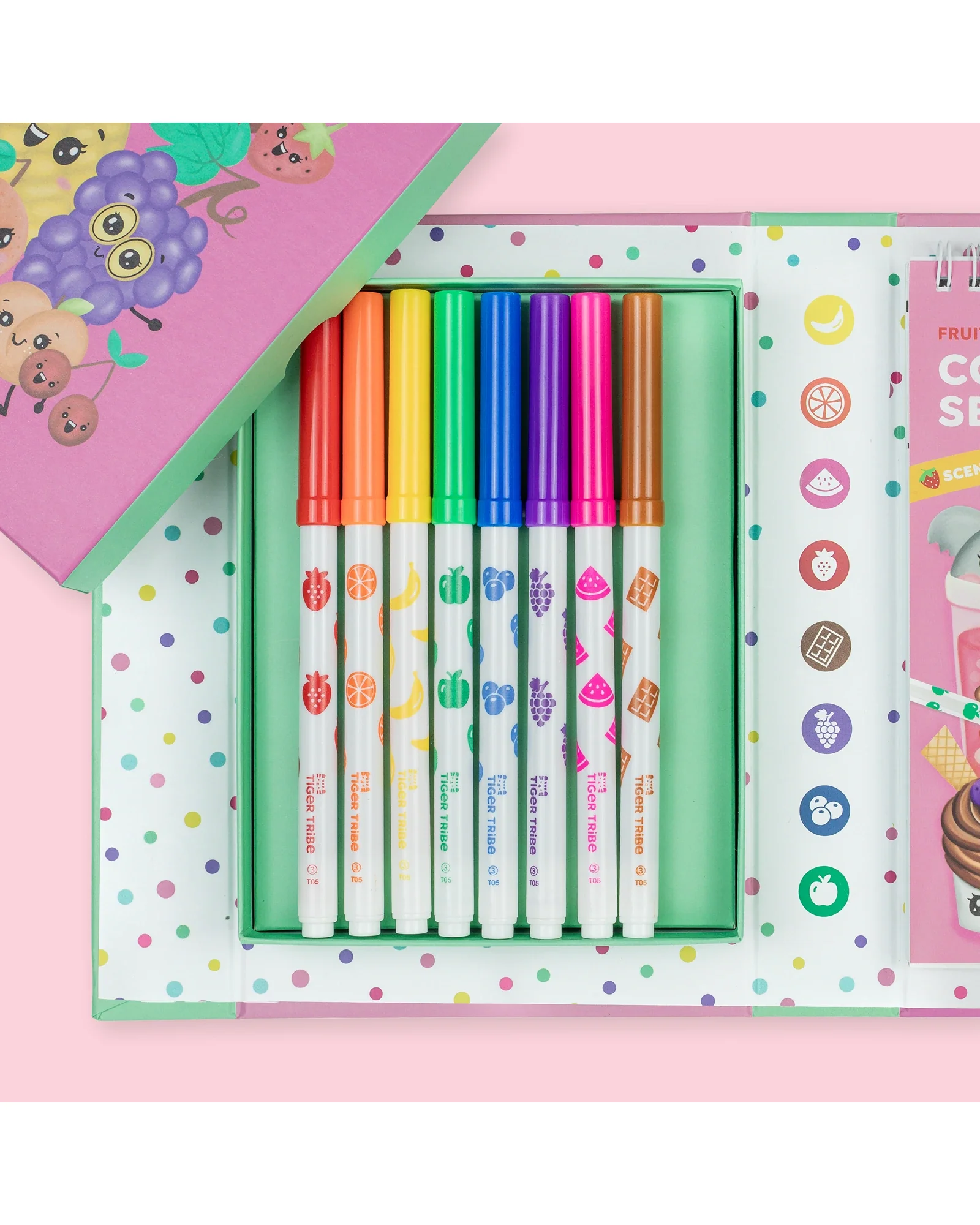 Tiger Tribe Scented Colouring Fruity Cutie - Image 5