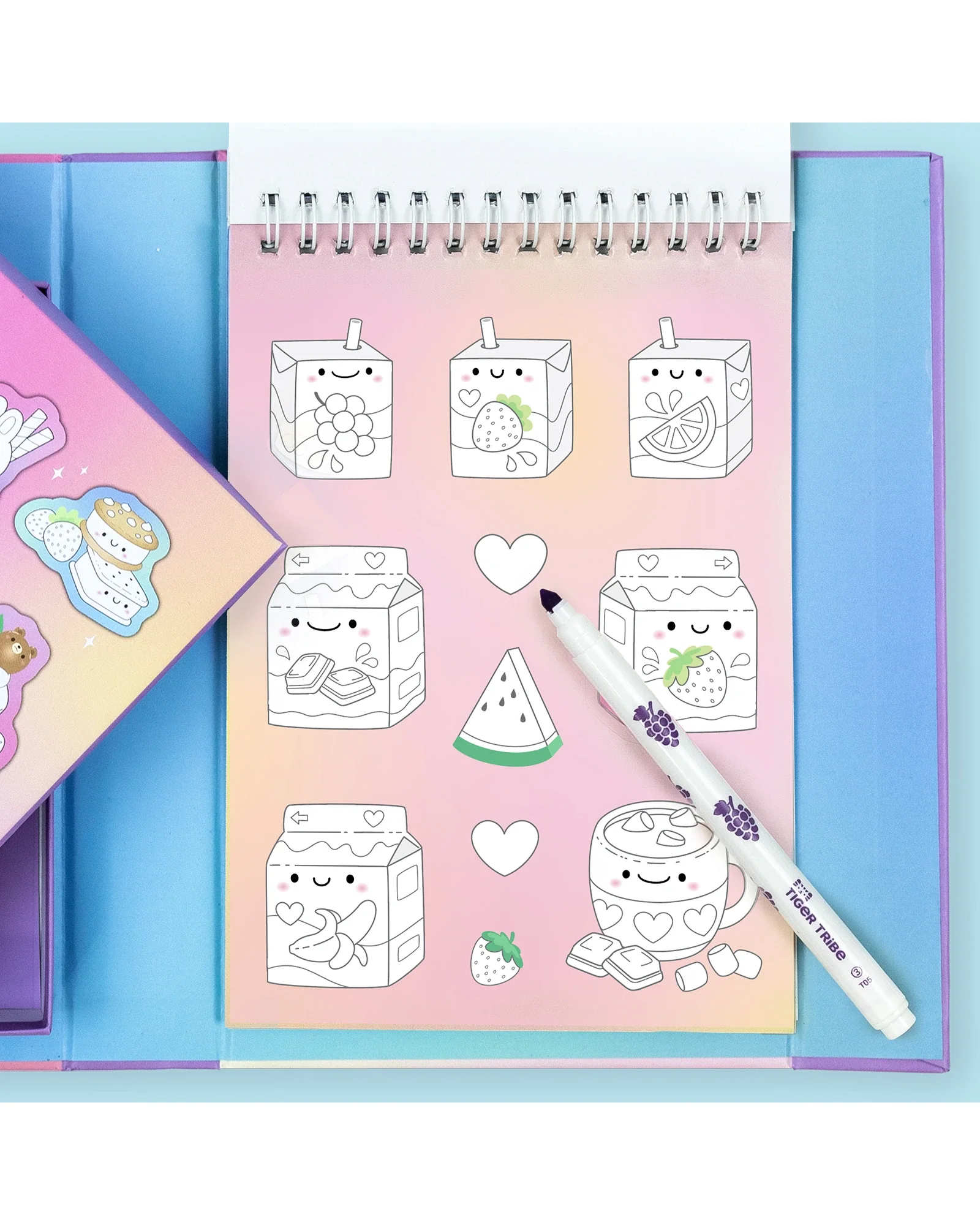 Tiger Tribe Scented Stacks Of Stickers - Dreamy Desserts - Image 10