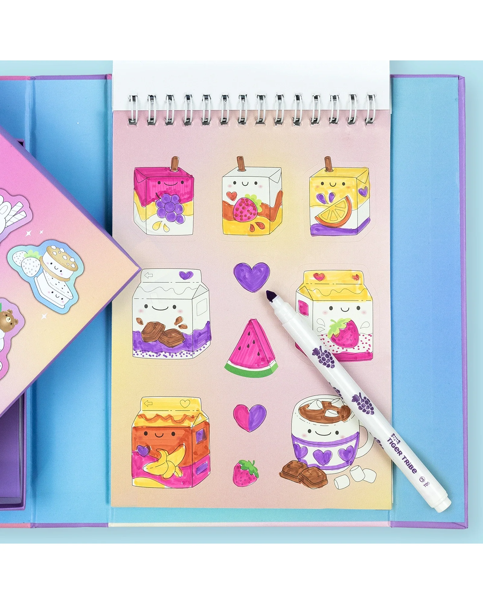 Tiger Tribe Scented Stacks Of Stickers - Dreamy Desserts - Image 9