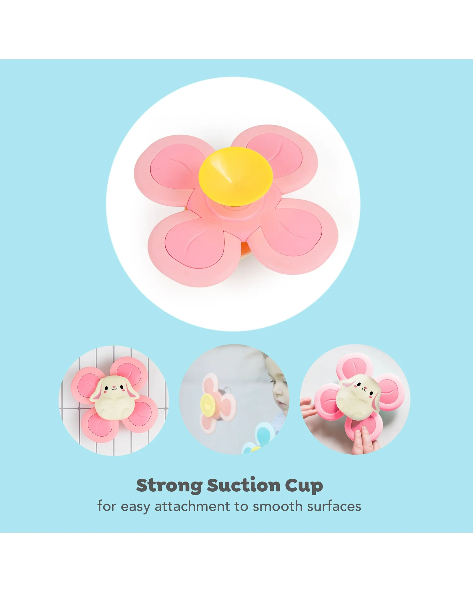 Tiger Tribe Sensory Spinner - Bunny - Image 7